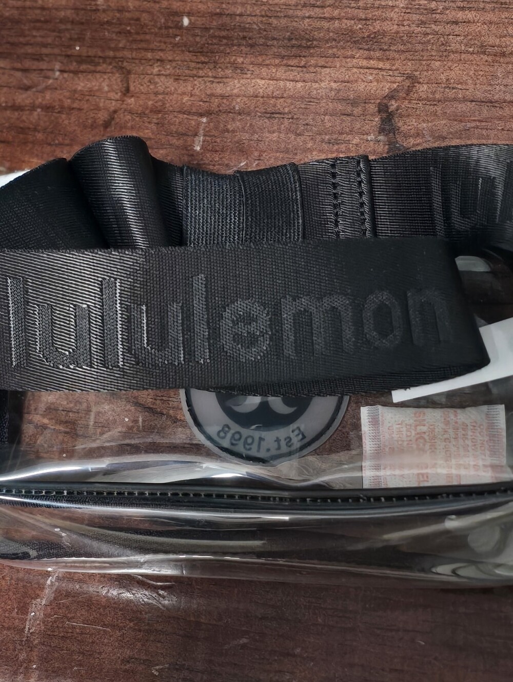 Lululemon Everywhere Belt Bag Clear Festival Crossbody Bag NWT