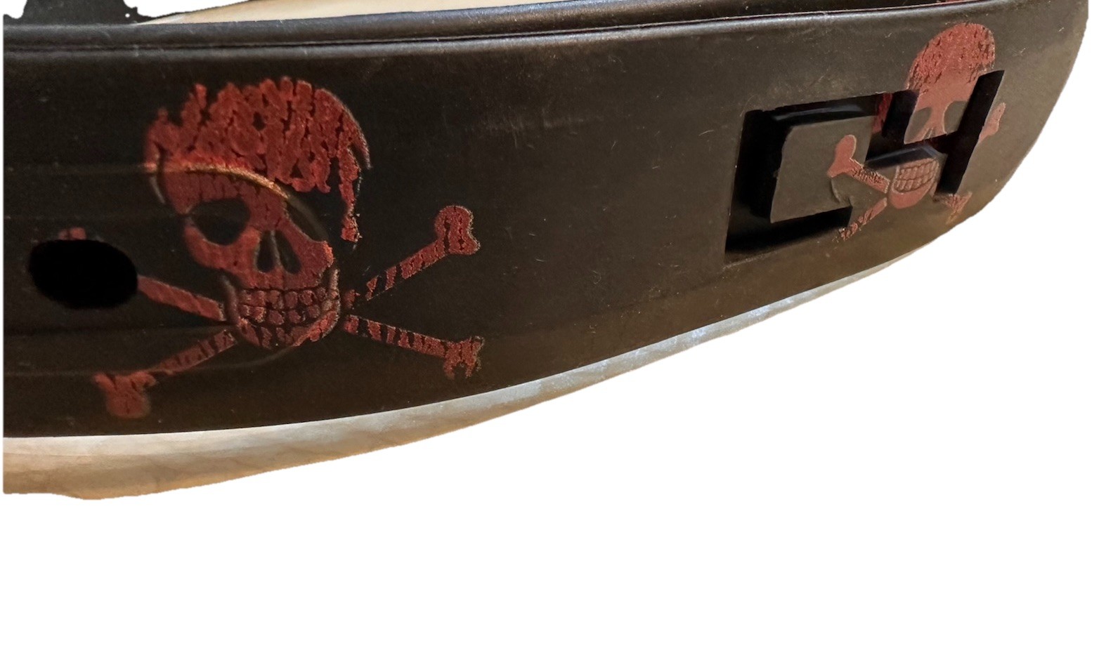 Choose Your Color Choose Your Cause Black & Red Skull Belt. C4 Equestrian Women