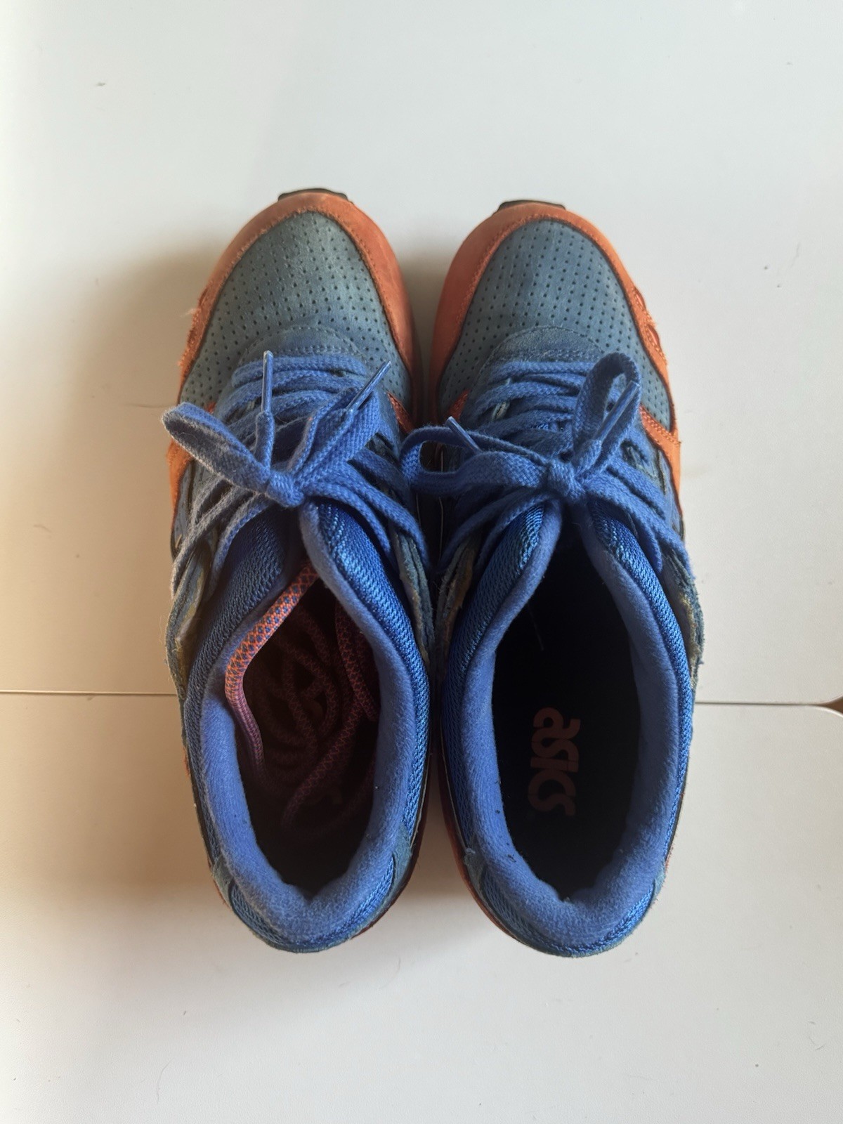 ASICS Ronnie Fieg Gel-Lyte III “Knicks” Blue/Orange Men’s Low Top H30BK-4367