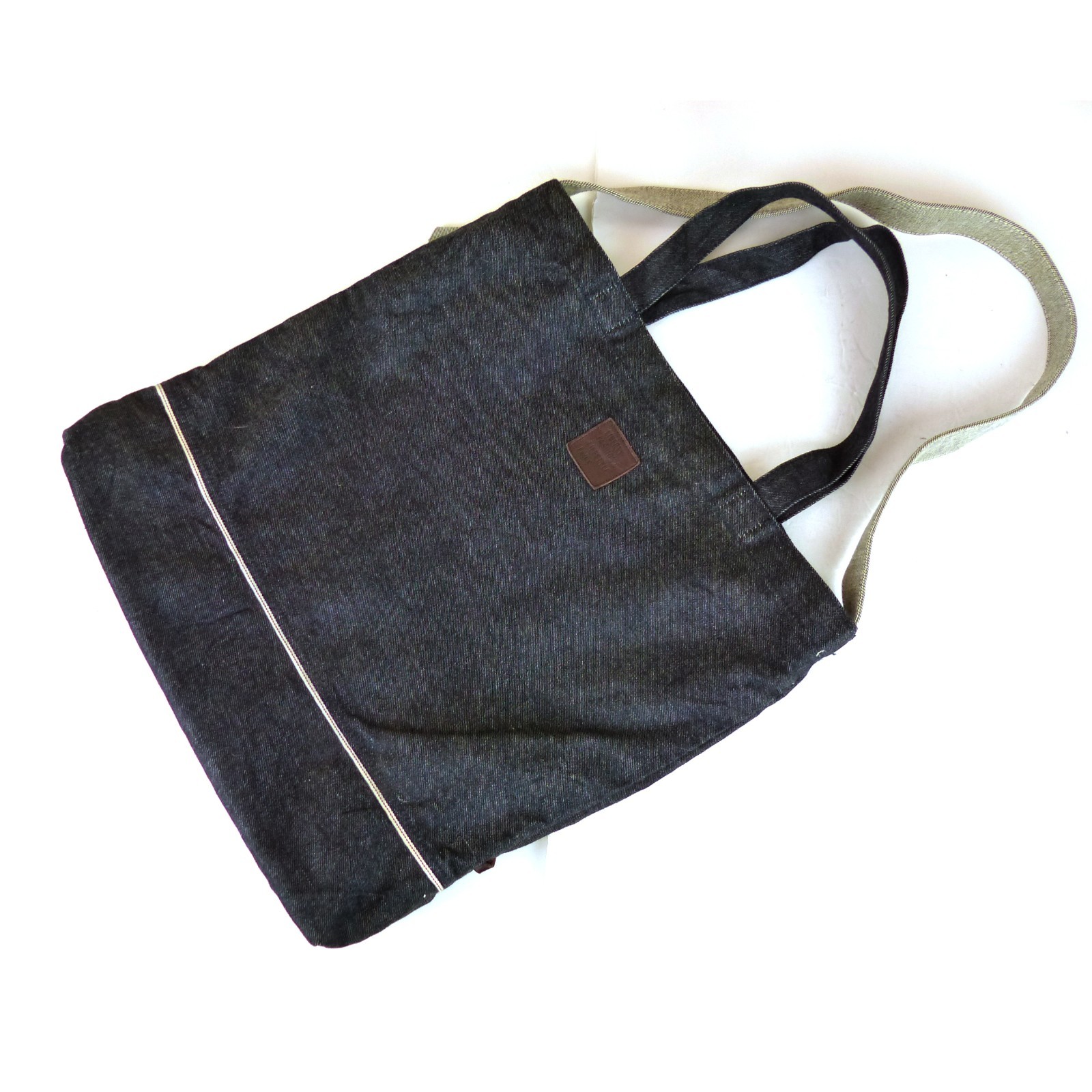 Flying Horse London Selvedge Indigo Denim Tote Bag Liberty Fairs NWT Workwear