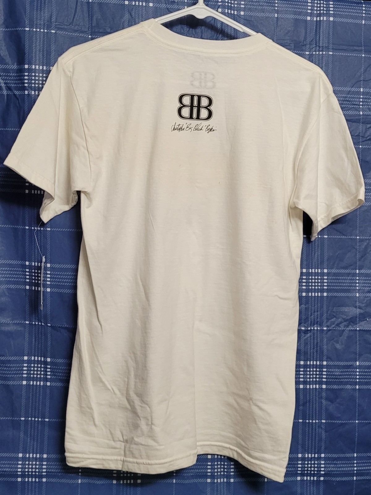 Christopher BIG BLACK Boykin & Rashawn BAM BAM Davis Signed DO WORK! Tshirt