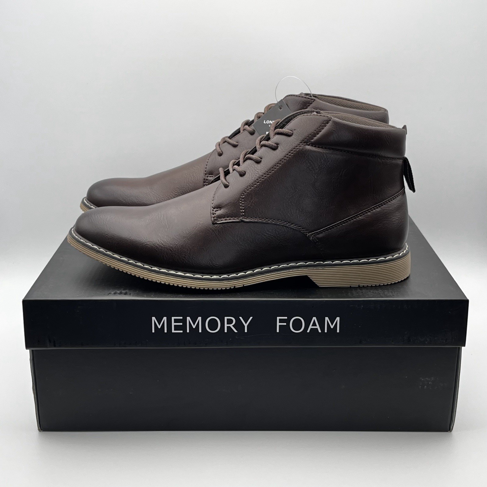 London Fog Collection LFM-Tyler Chukka Boot Brown CL30578M-E – Size 8