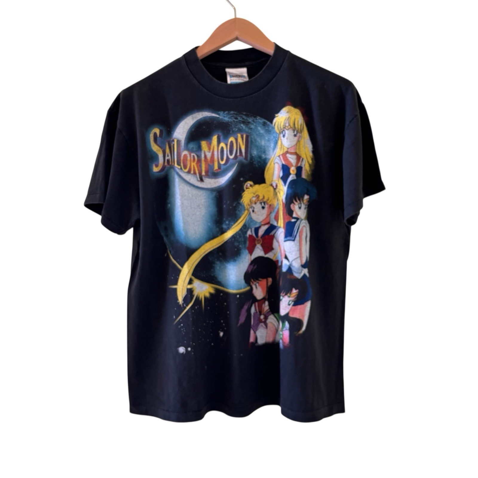 Sailor Moon Rare Anime Vintage Reprint Single Stitch T-shirt Screen Stars Large