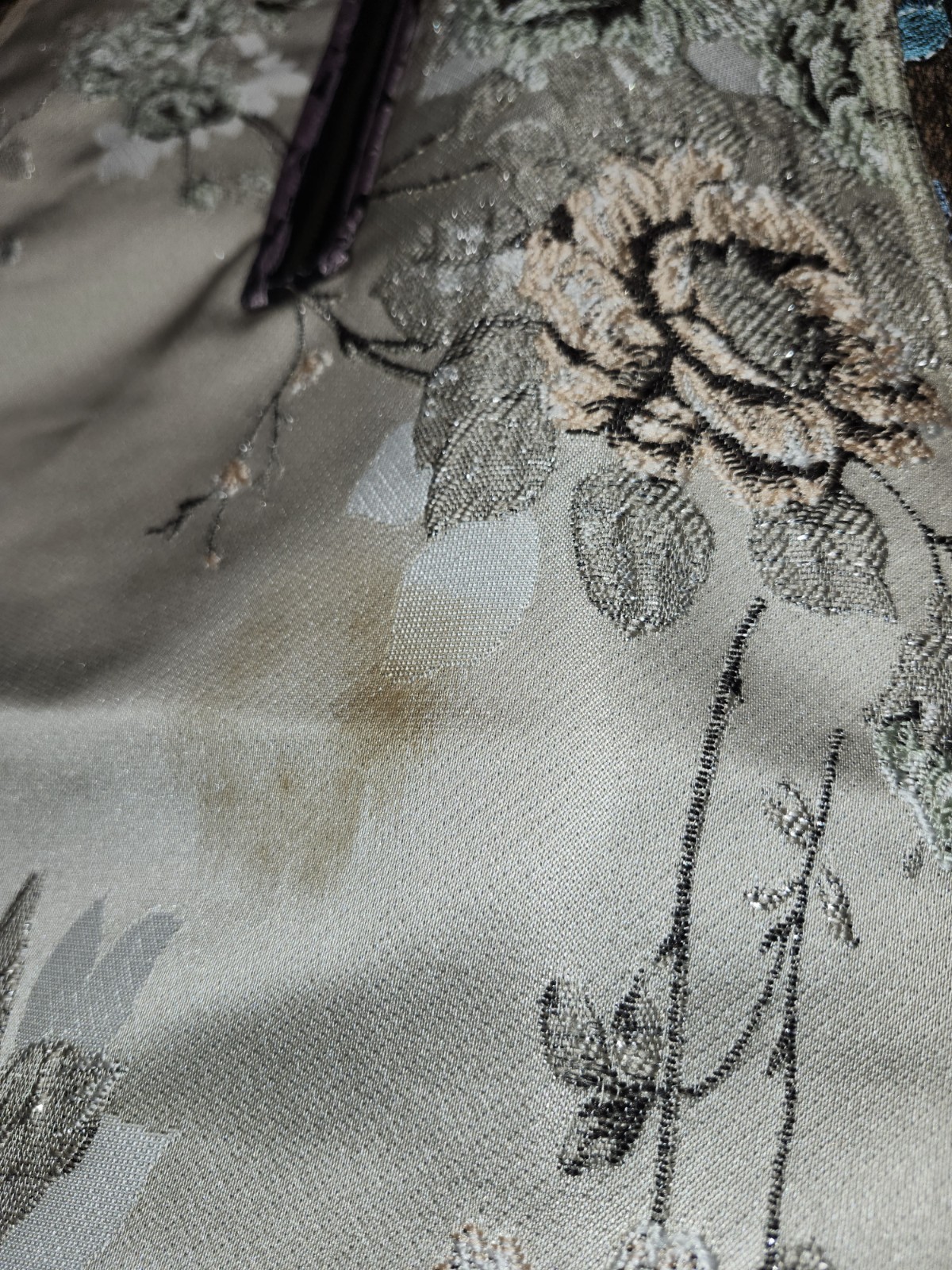 Byron Lars x Anthropologie “Bequile” patchwork dress Size 0 Stained Read