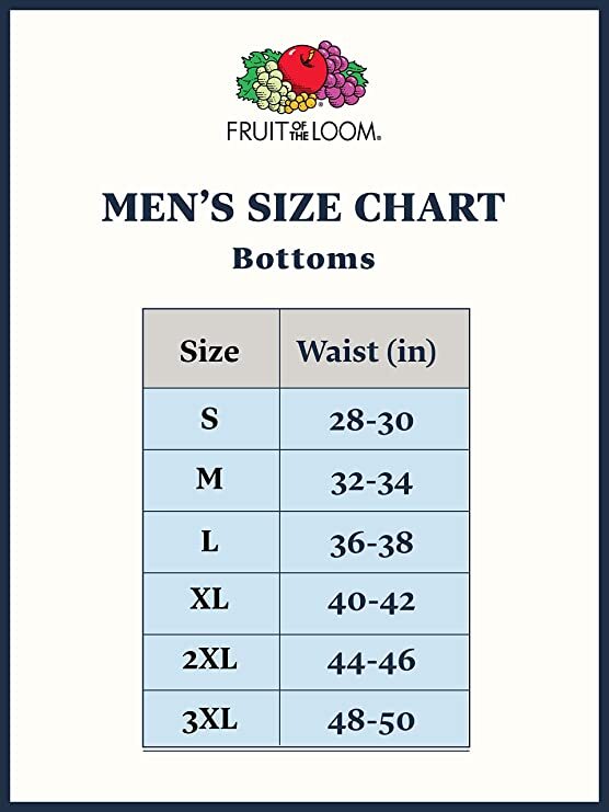 Fruit of the Loom Men’s Breathable Cotton Briefs S M L XL 2X ( 2 or 4 Pack)