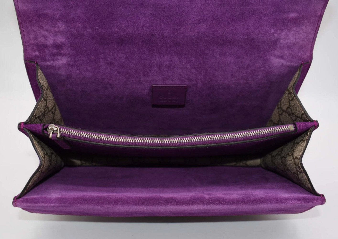 Gucci GG Supreme Monogram Embroidered Small Dionysus Shoulder Bag