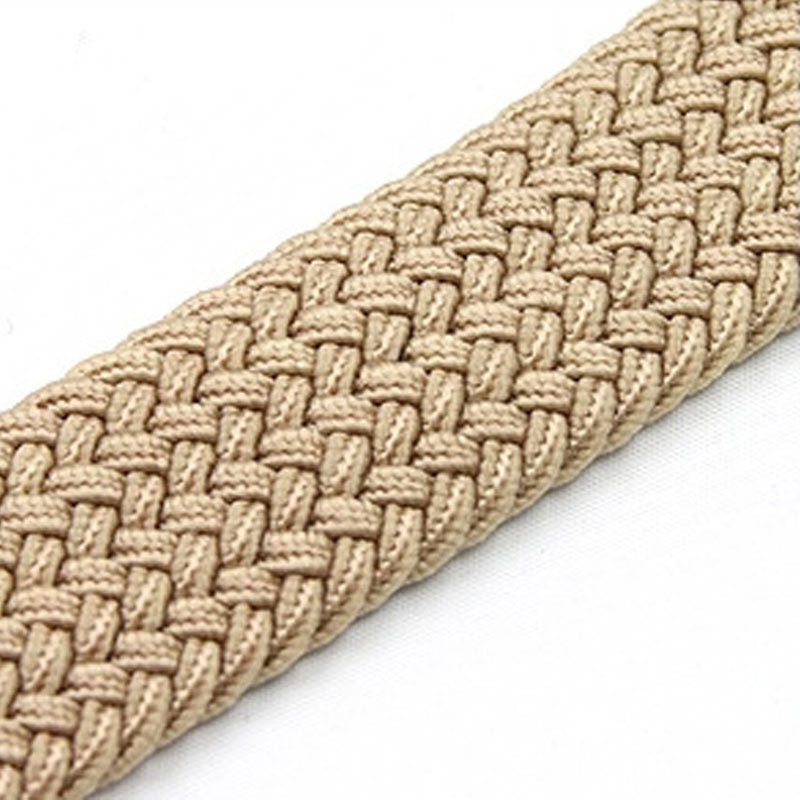 Elastic Fabric Braided Belt, Enduring Stretch Woven Belt for Women men unisex