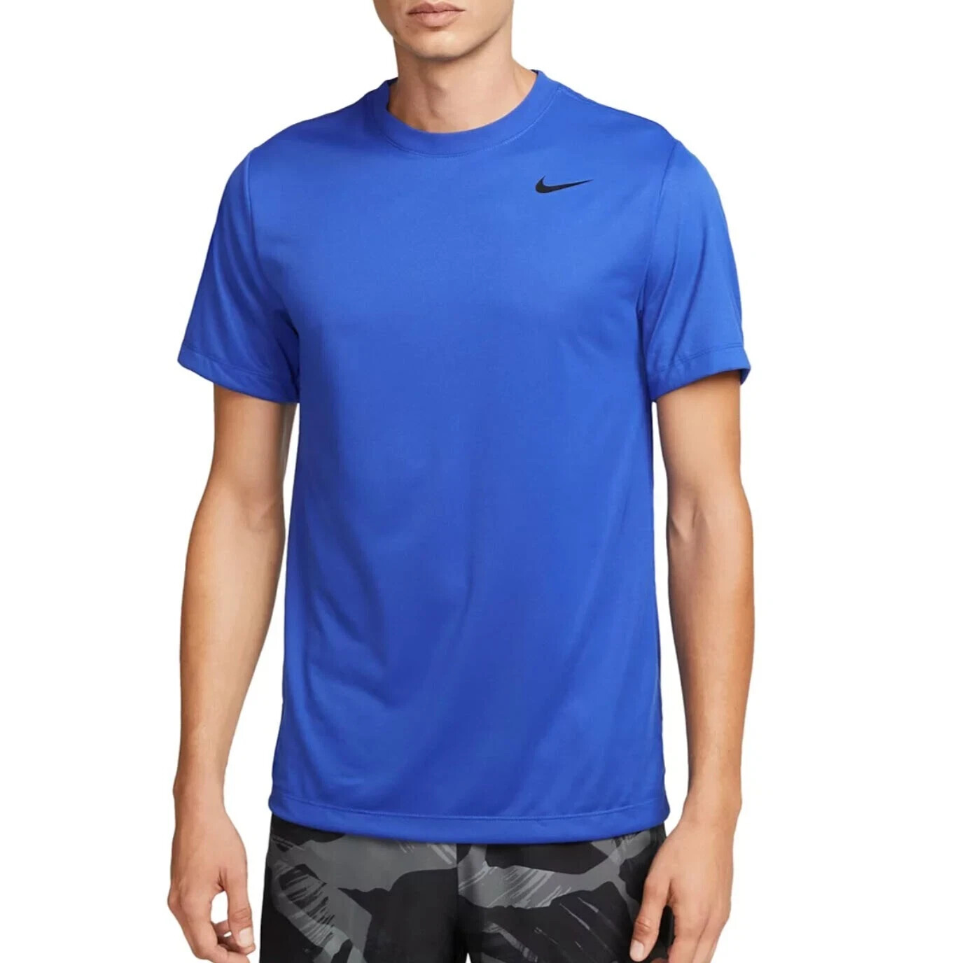 Nike Dri-FIT Legend Men’s Fitness T-Shirt Training Royal Blue Size L NEW