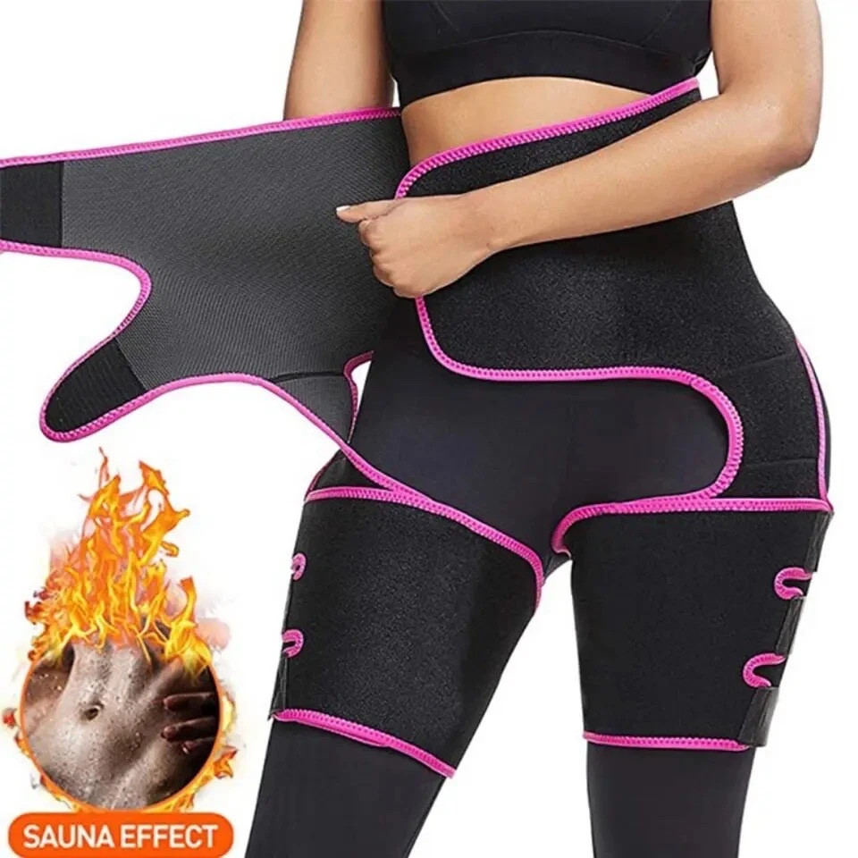 Waist Trainer 3-in-1 Thigh Slimming Body Shaper Trimmer Butt Lifter Shapewear