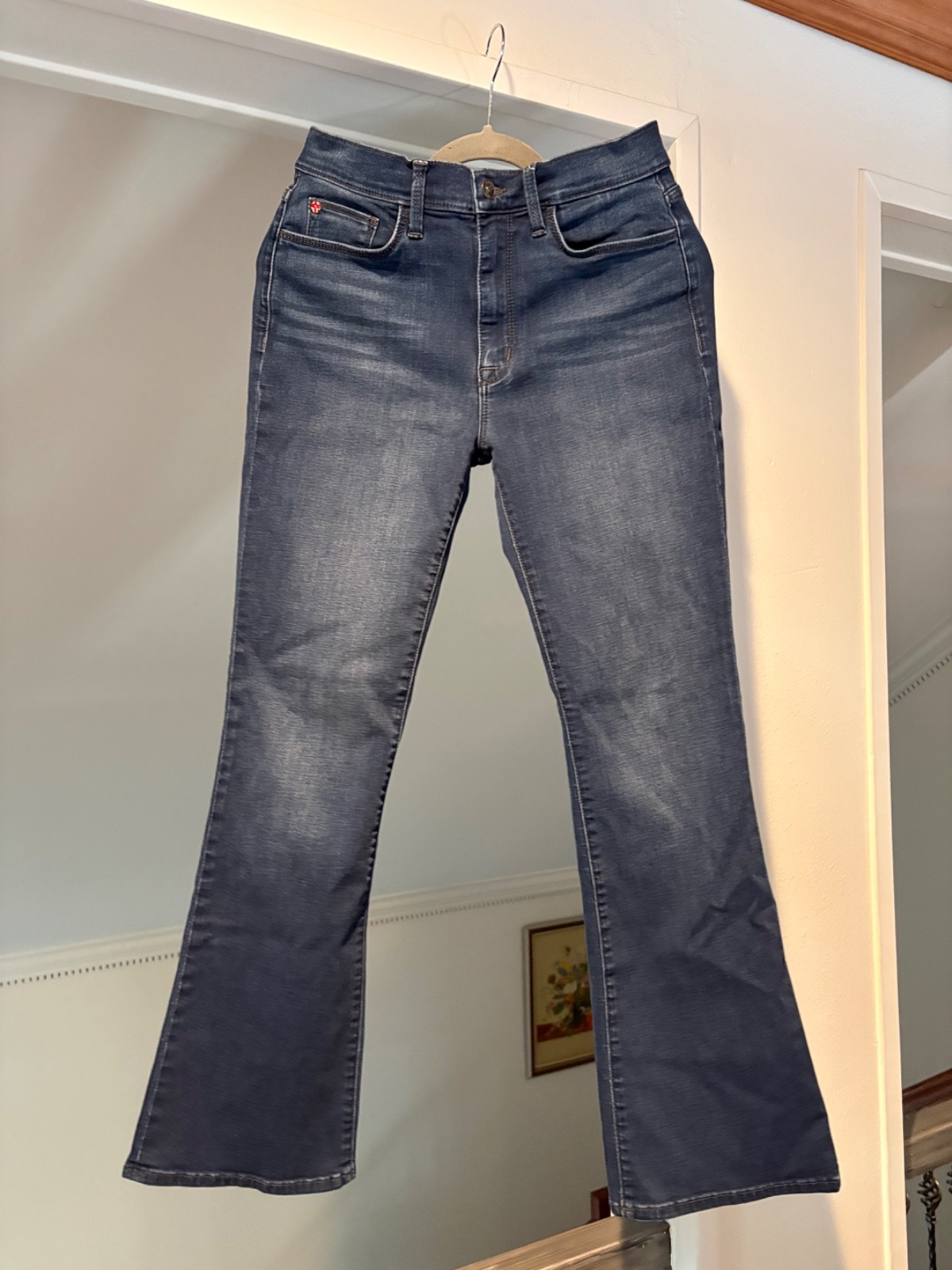hudson blair bootcut jeans women size 28