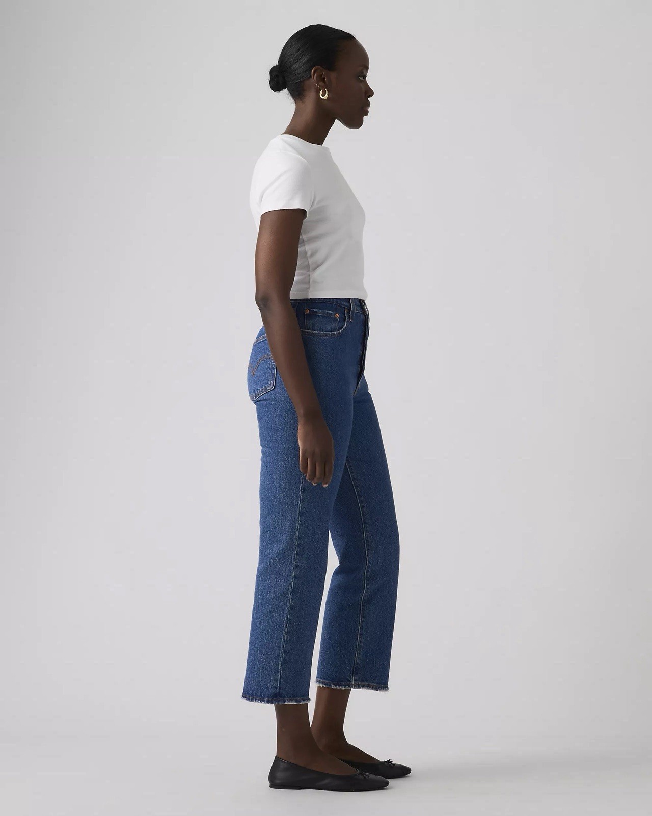 Levi’s Ribcage Straight Ankle Jeans Size 23×27 Slim High Rise Pant XXS 000