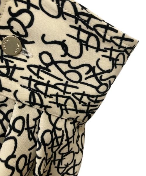 CULLNI × SHAREEF CHAOS Pattern Asymmetrical Layered Shirt/SRF-