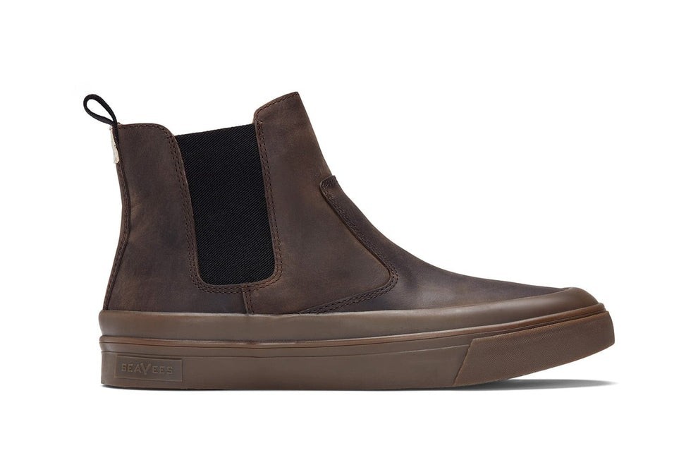 SeaVees Mens Size 12 Beyond & Back Boot Dark Brown Tan Bark New NIB MSRP $185