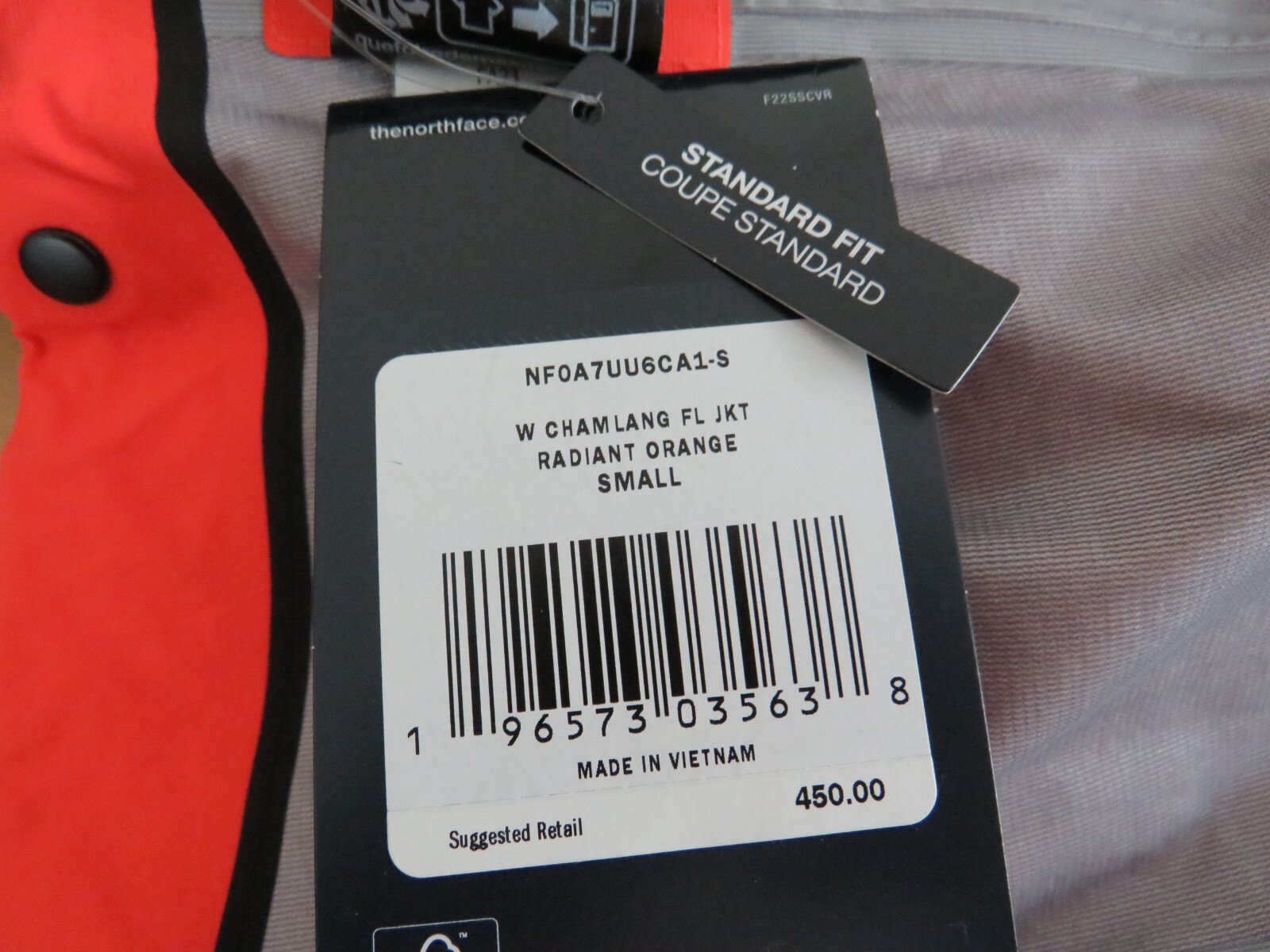 Womens The North Face Summit Chamlang FUTURELIGHT Ski Climbing Shell Jacket Oran