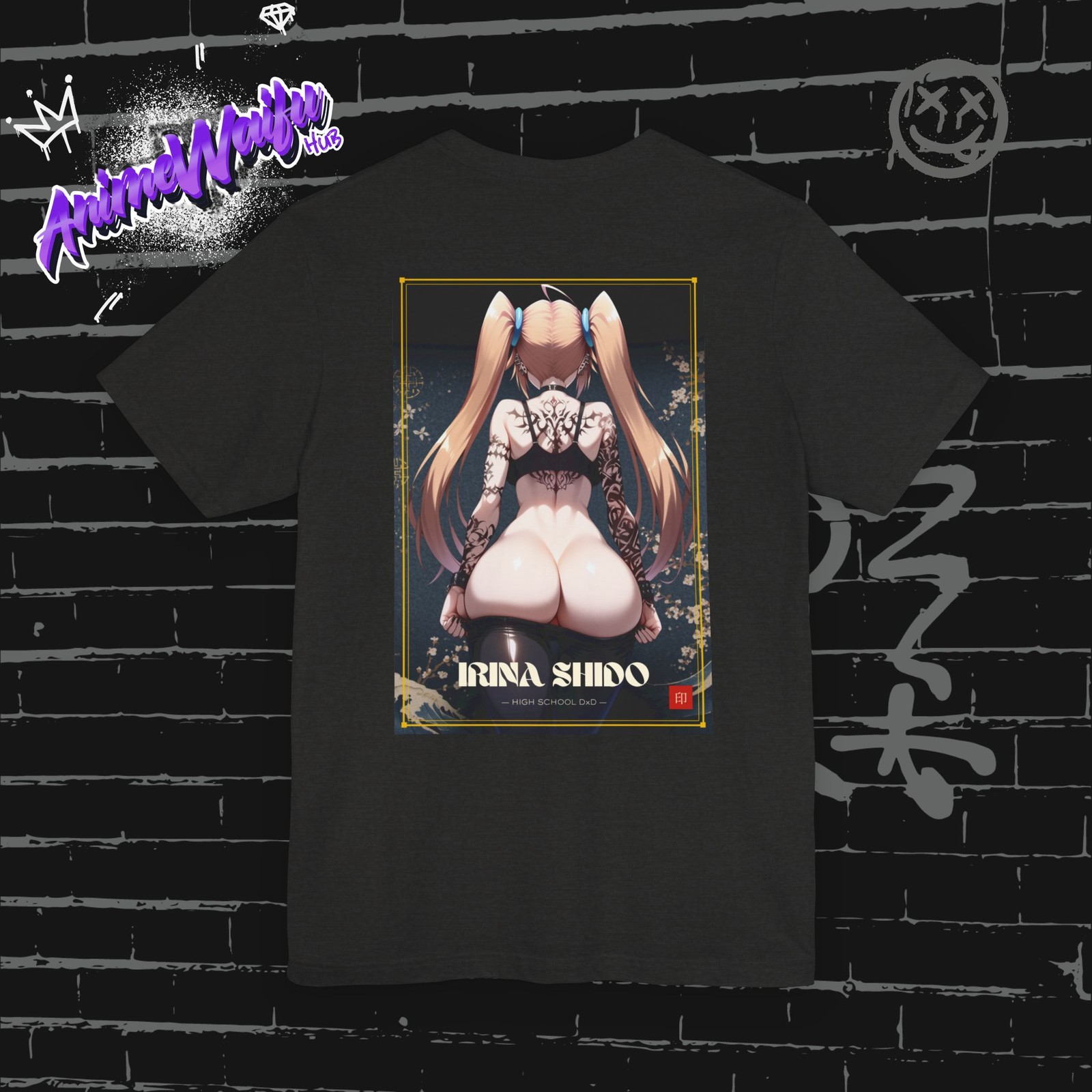 NSFW Irina High School DxD Anime Art T-Shirt | Lewd Character Tee | Anime Girl