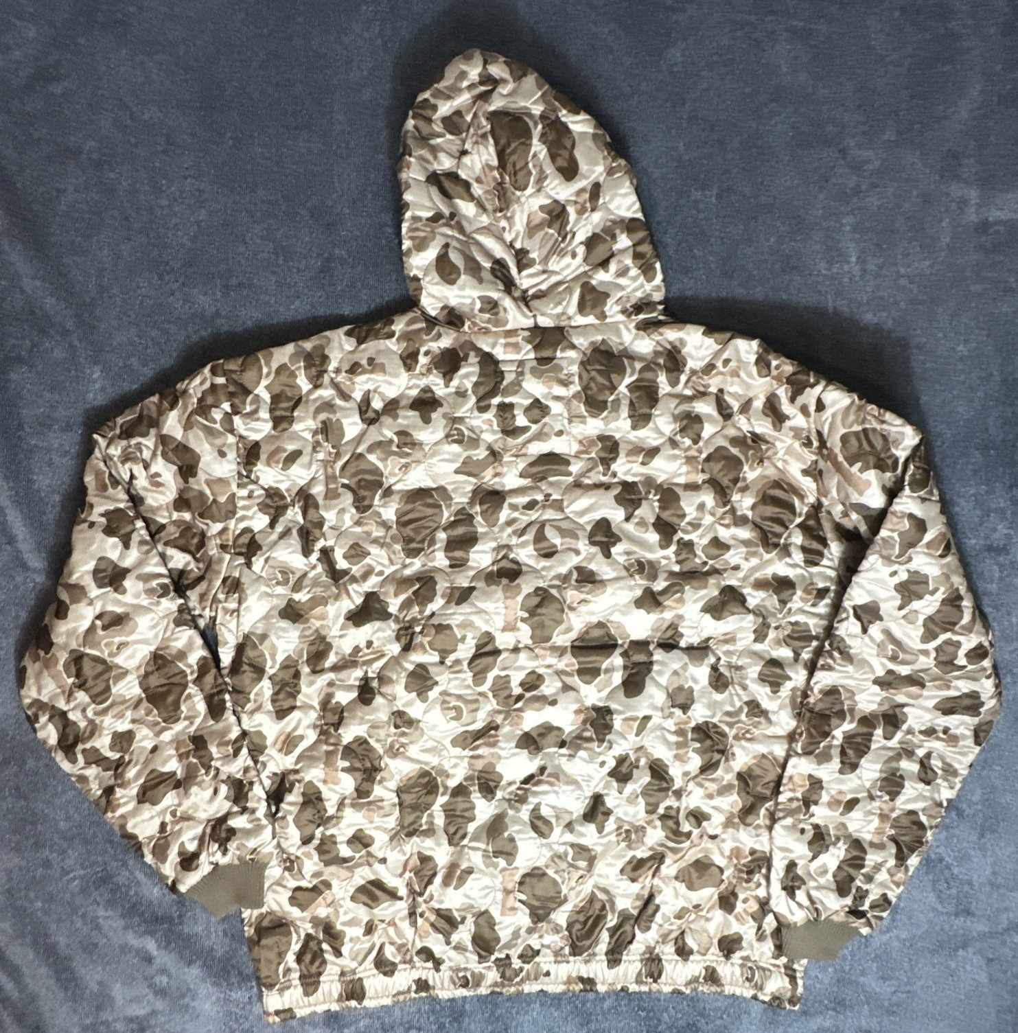 Zero Foxtrot Woobie Pullover Hoodie Mens 2XL FROGSKIN BEACH PTO Kangaroo Pocket