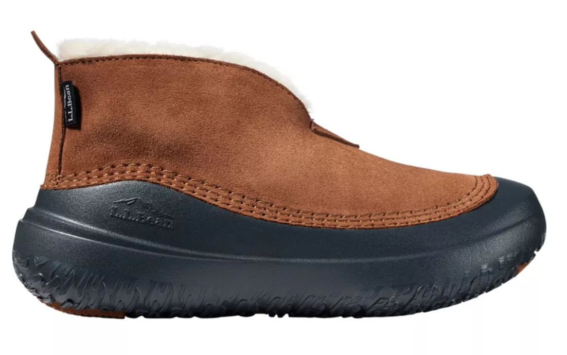 L.L.Bean Women’s Wicked Good Slippers – Saddle, Black (New) 7 M (B)