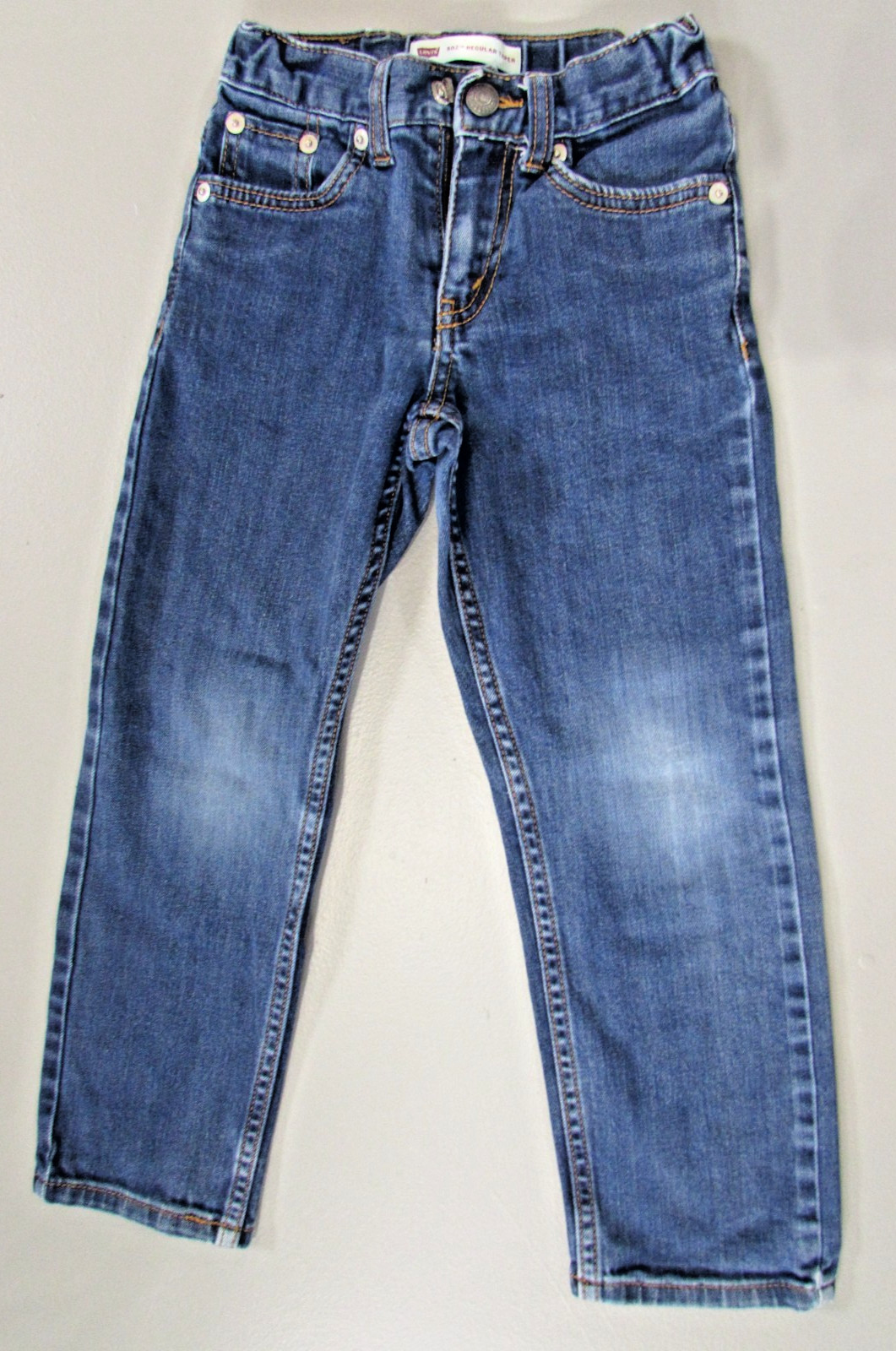 LEVIS Boys Size 6 Reg 502 Levi Strauss & Co regular tapered stretch jean