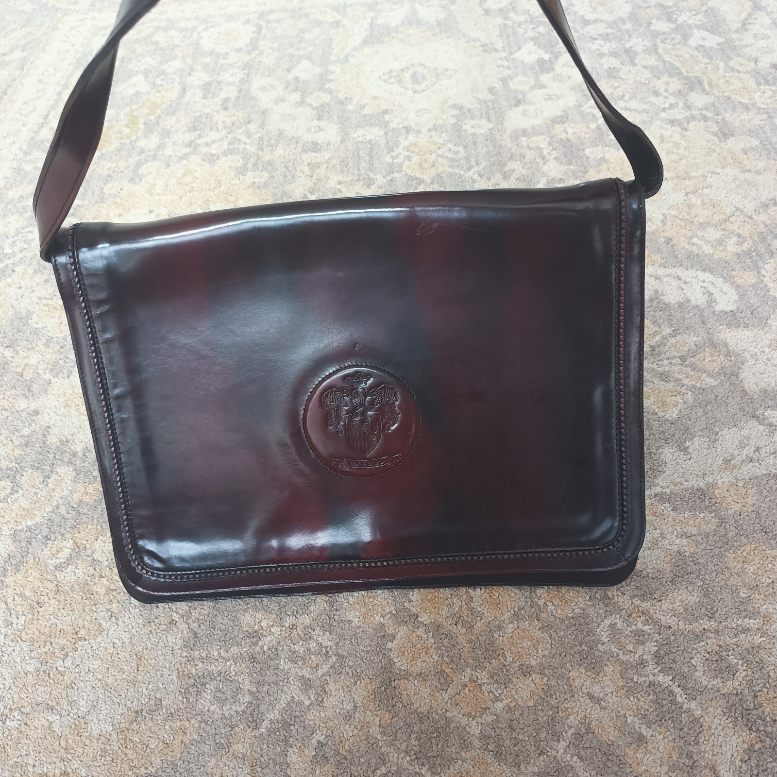 Alberto Ventura Made In Italy Genuine Leather Shoulder Bag