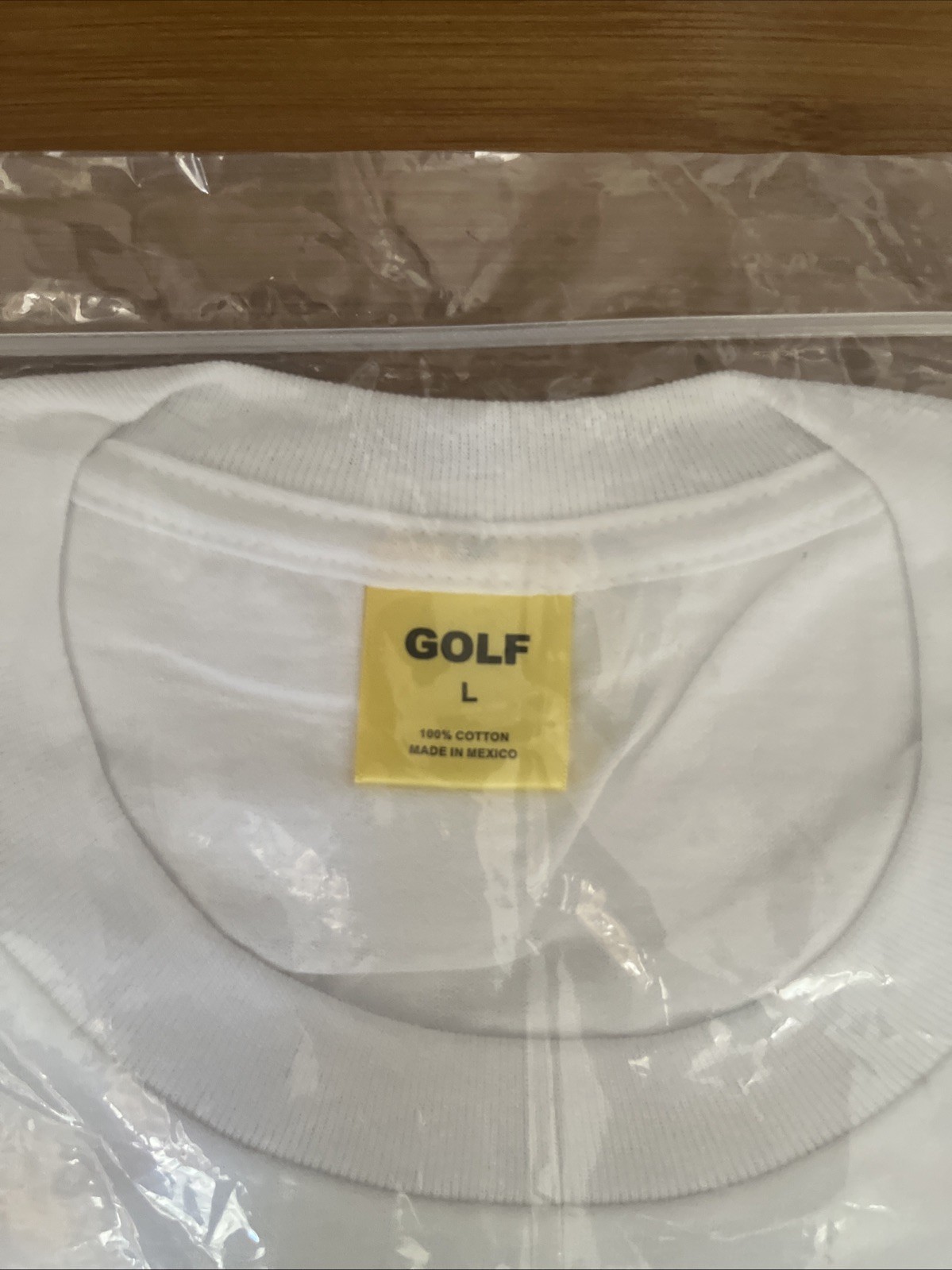 Golf Wang Slater 10yr Anniversary Tee White SZ LG – Brand New