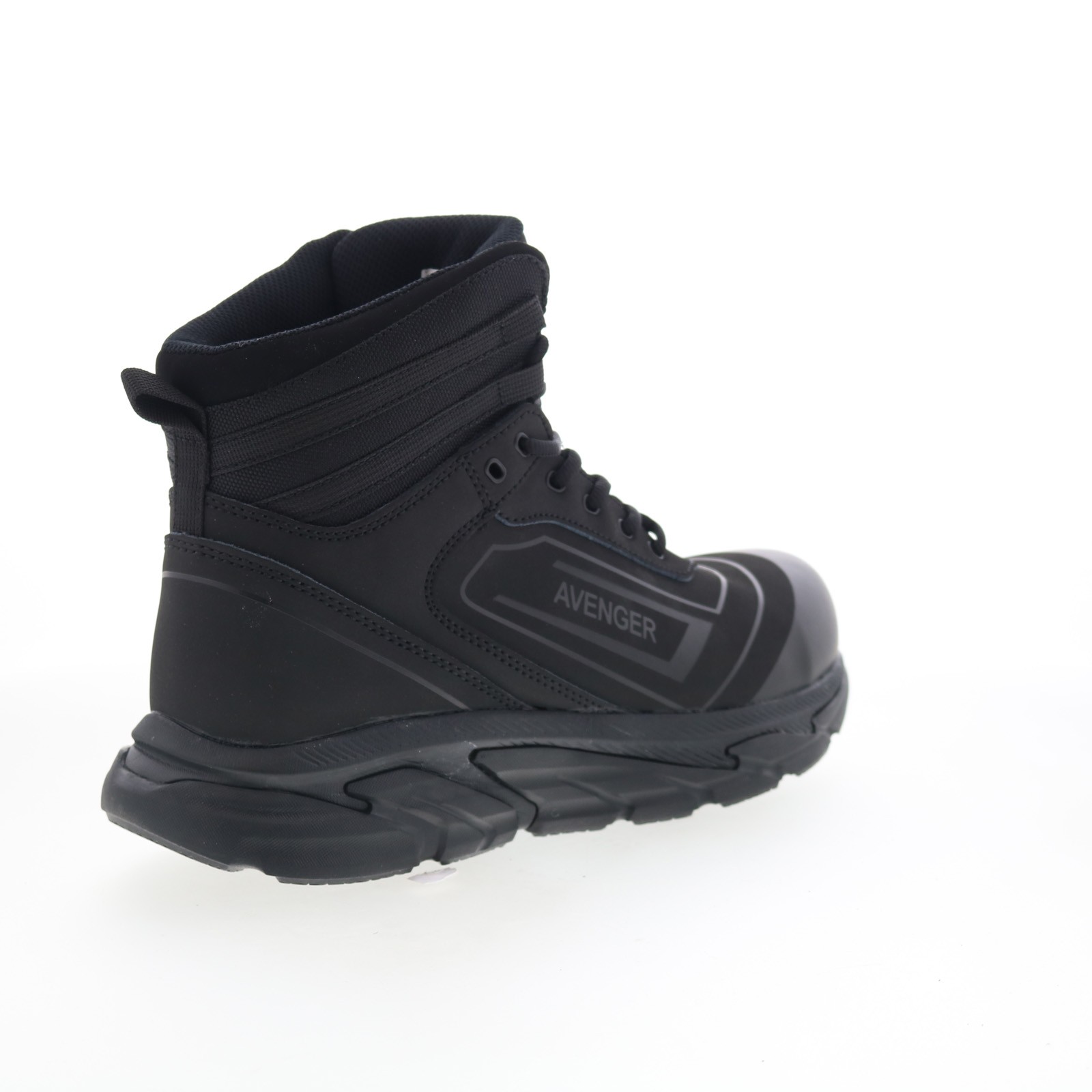 Avenger K4 Mid Alloy Toe Electrical Hazard Mens Black Work & Safety Boots