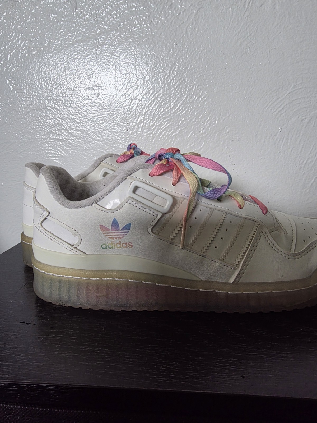 Adidas Forum Low Forum Rainbow Sole GX2121 Basketball Women’s US 10.5