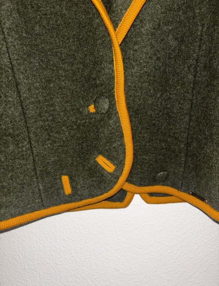 Geiger Women’s Button Pure Wool Sweater Cardigan Made In Austria Size 42