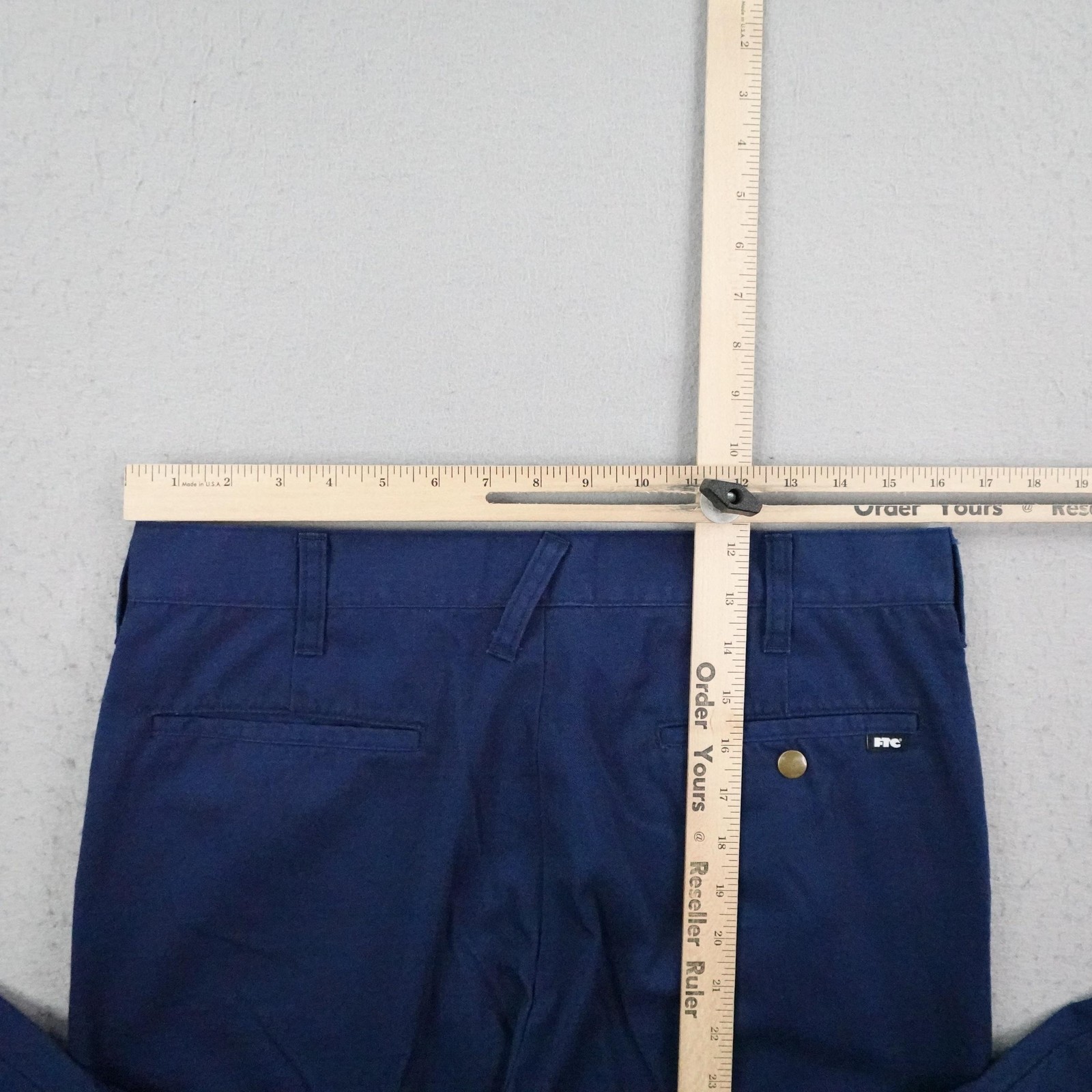 FTC Pants Mens Medium Blue Chino Straight Leg Skateboarding Skate Skater Japan