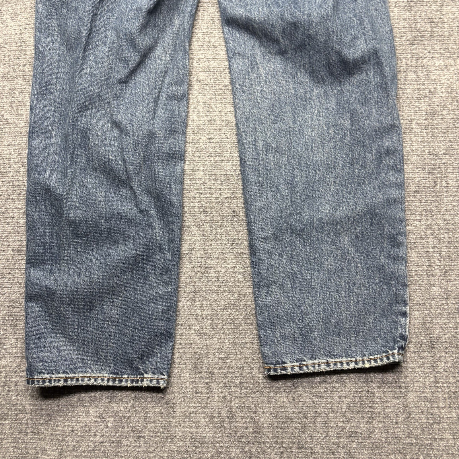 Levis Premium 568 Loose Straight Leg Jeans Mens 30×32 Blue Denim 29037-0059
