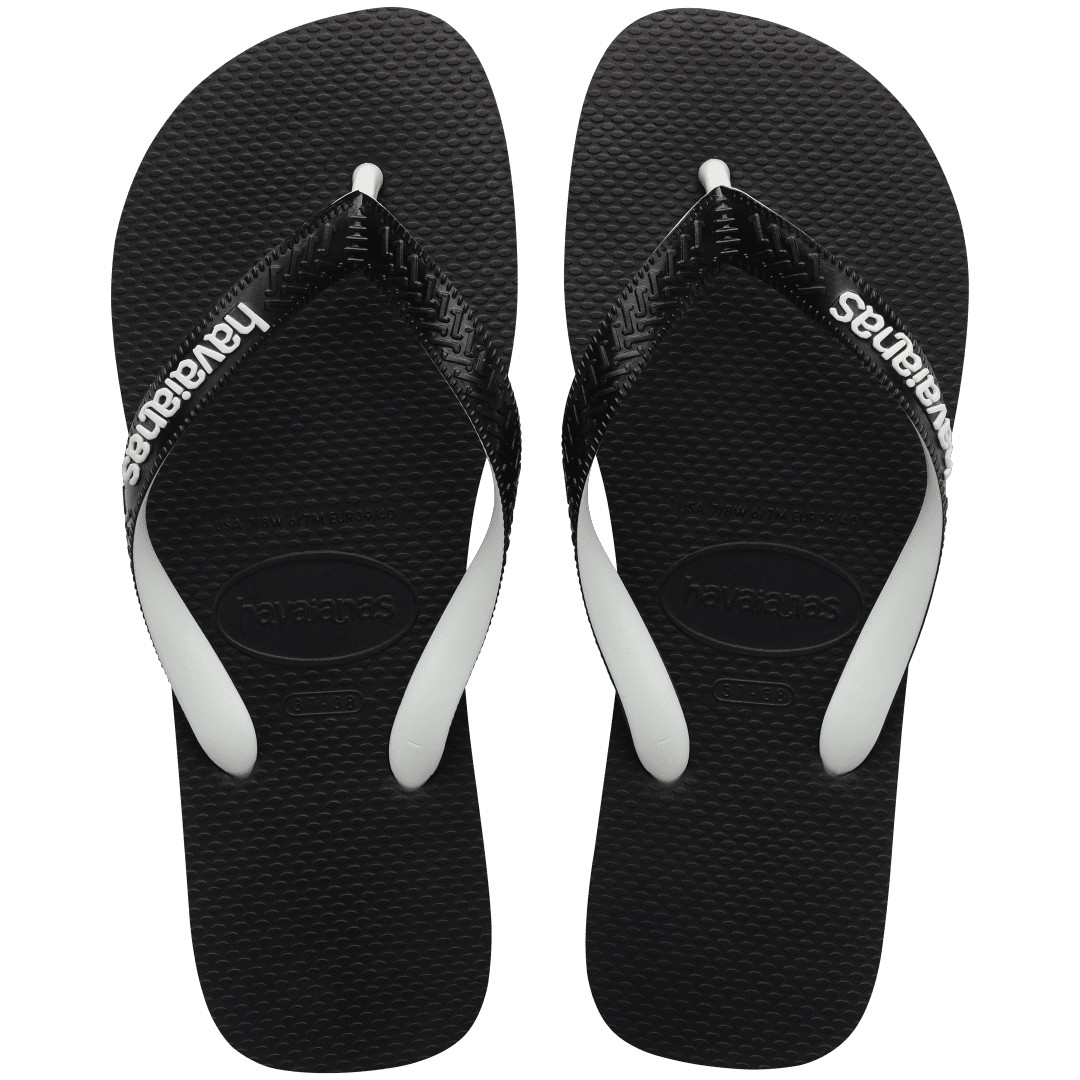 Havaianas Top Mix Black/Black Sandal Men EU sizes 39/40-45/46 NEW