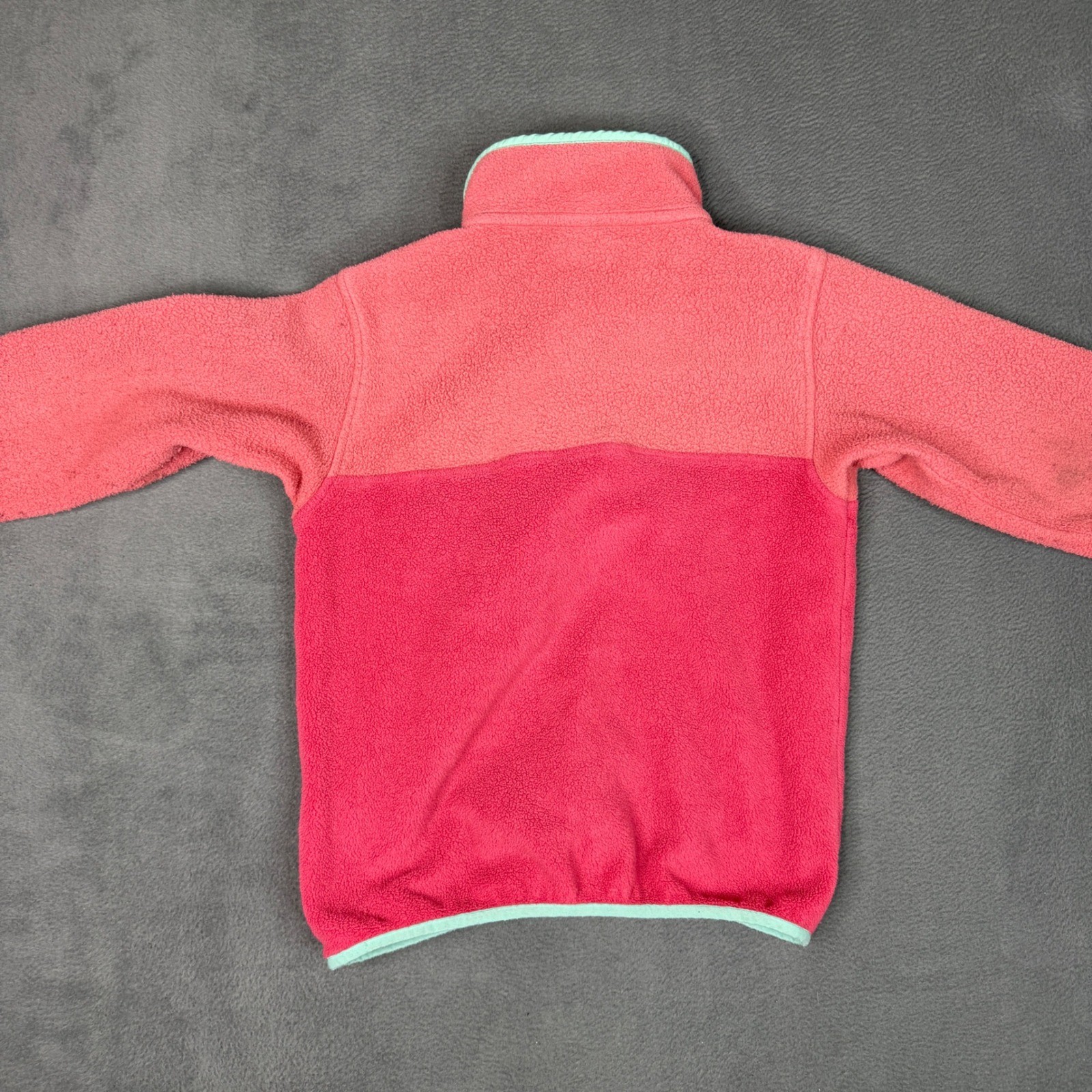 Patagonia Kids Synchilla Snap-T Fleece Pullover Pink Mint XS 5-6 65546 SP19
