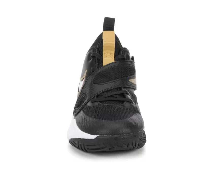 Nike Kids’ Grade School Team Hustle D11 Shoes (Black, Size 12C, 13C, 5Y, 6Y, 7Y)