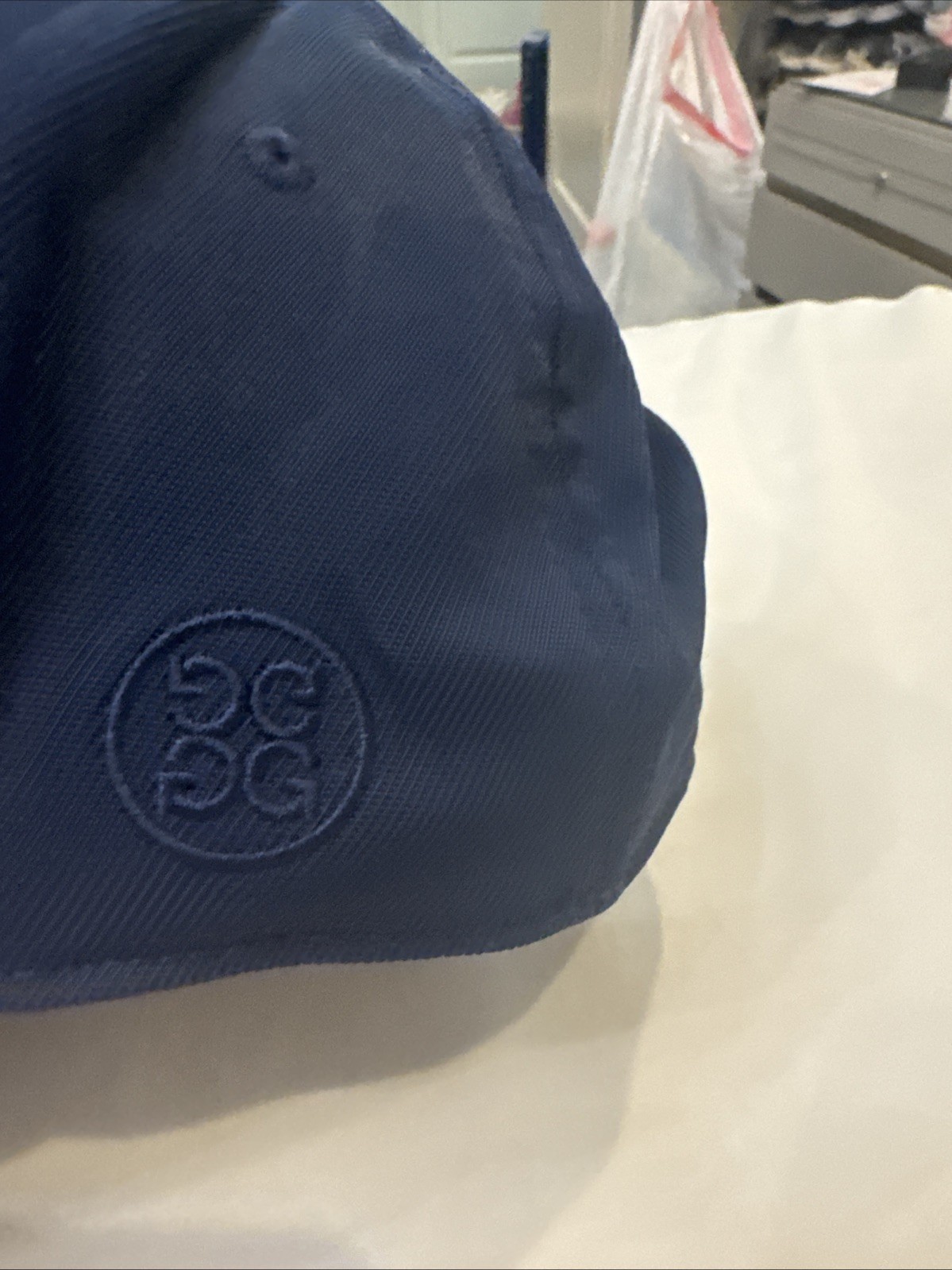 G/Fore Pray For Birdies SnapBack Hat Mens blue Preppy G4