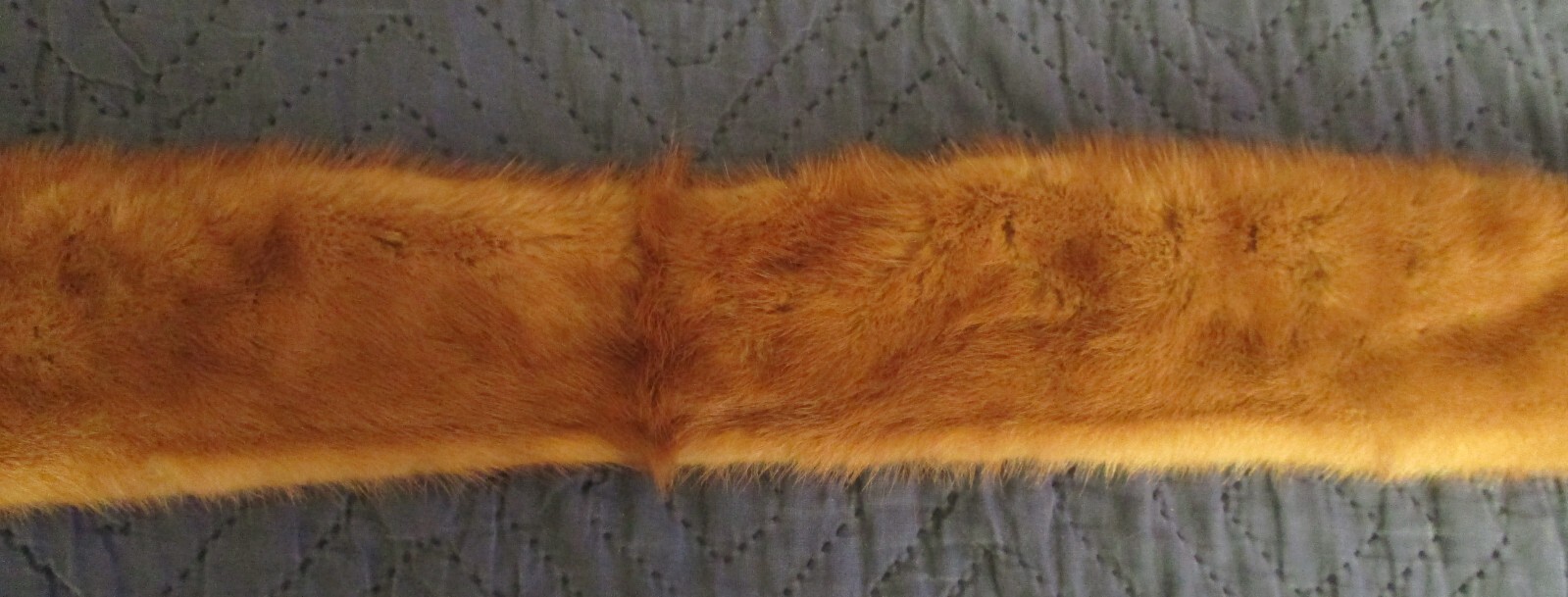 BROWN MINK BOA 36 1/2″ LONG 3 3/4 ” WIDE
