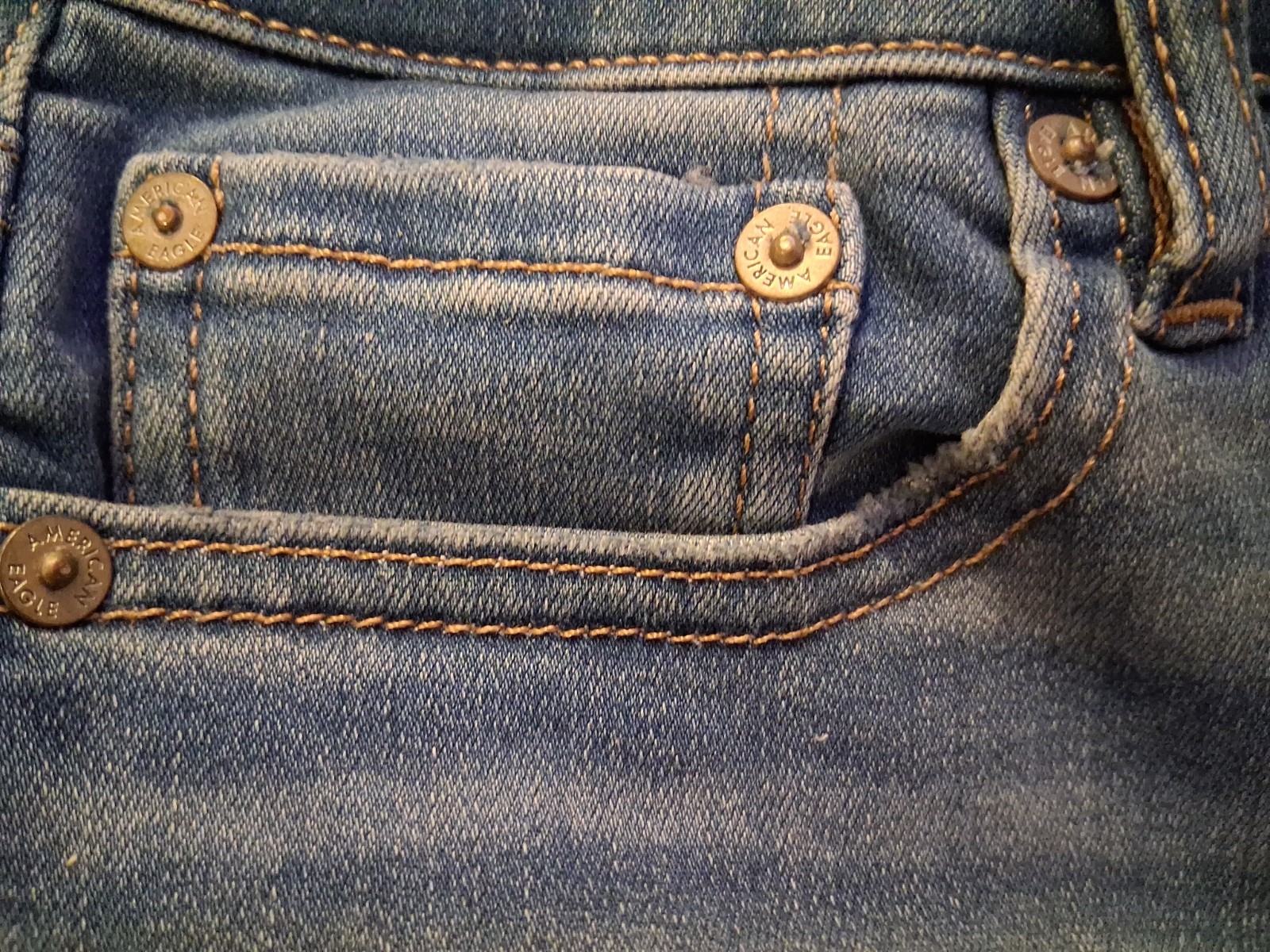American Eagle Next Level Jeans Womens 2 Distressed High Rise Jegging Stretch