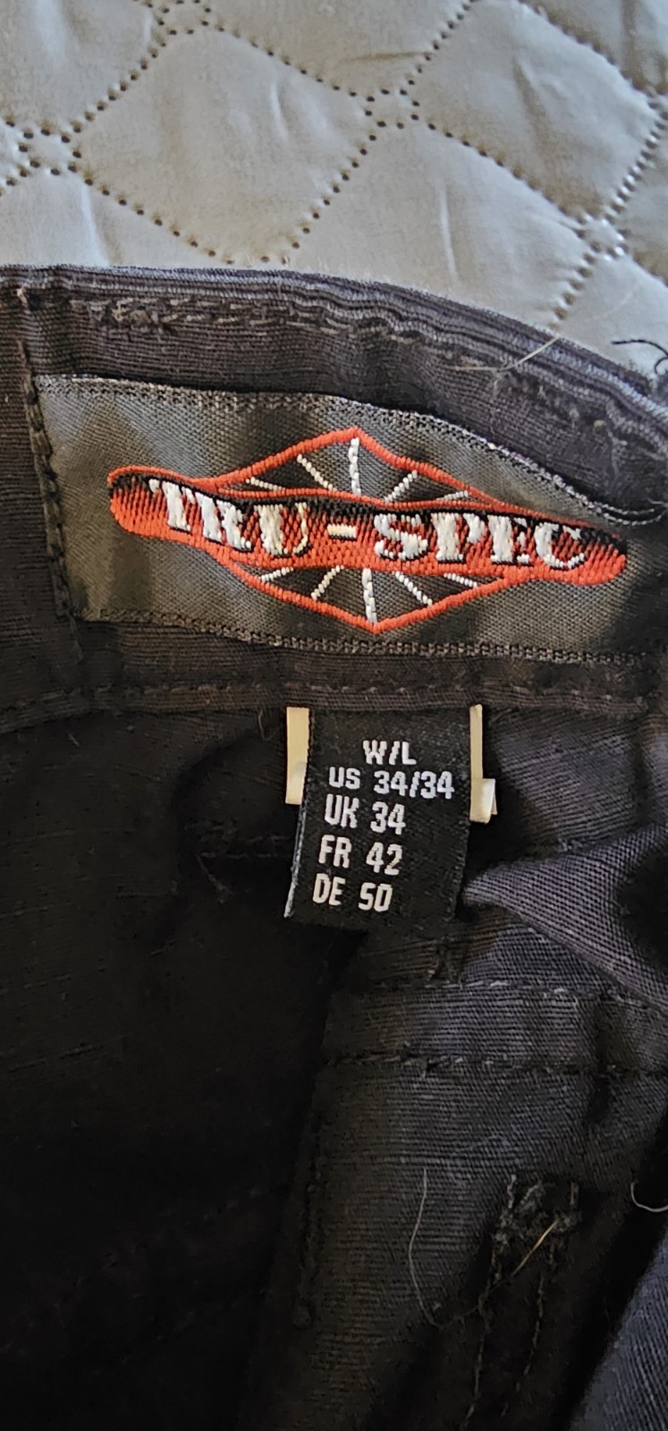 Tru-Spec Tactical Response Uniform – BLACK – 2Xl Shirt, 34/34 Pants (New)