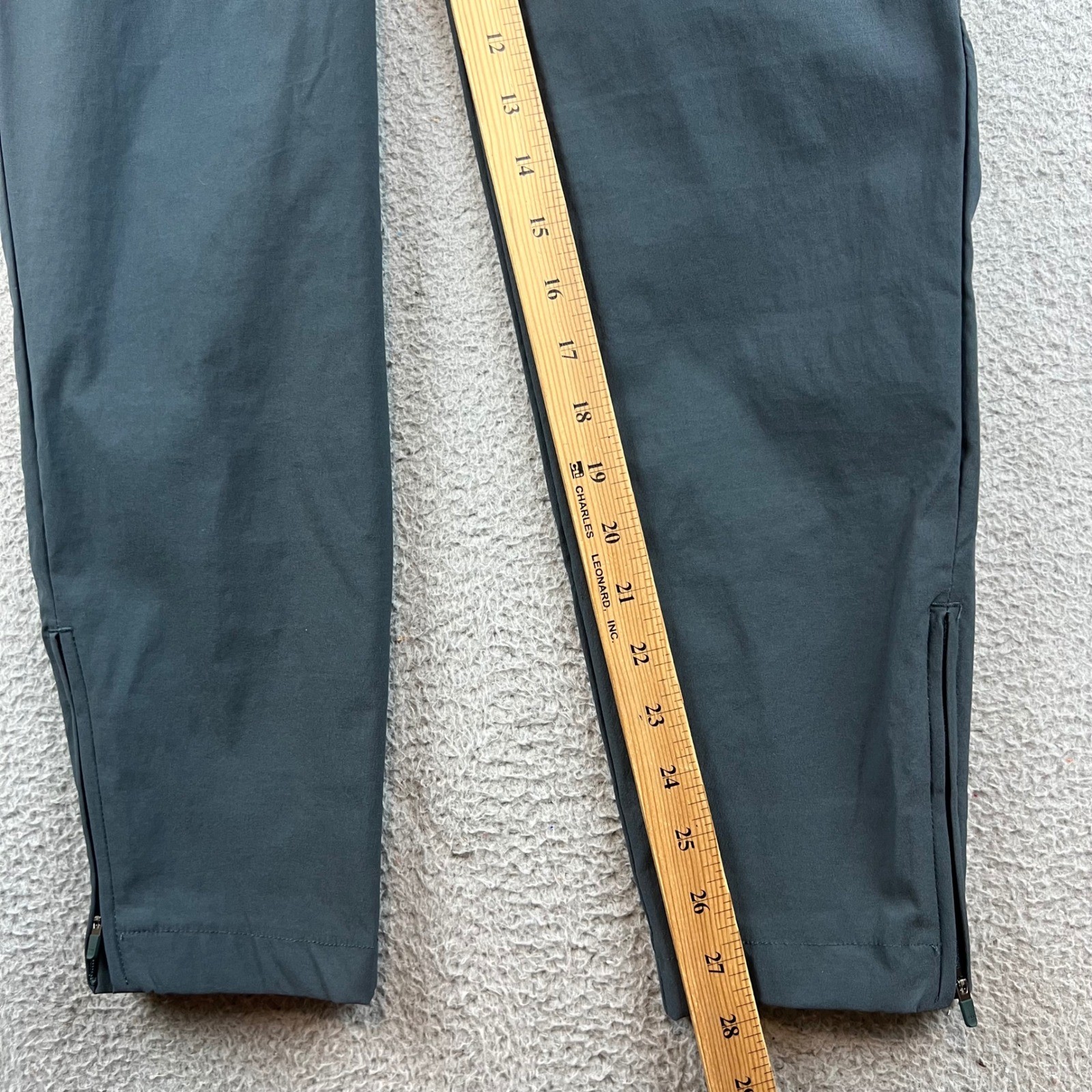 NWT Modern Ambition Womens High-Rise Stretch Pant Recycled Nylon Gray Small