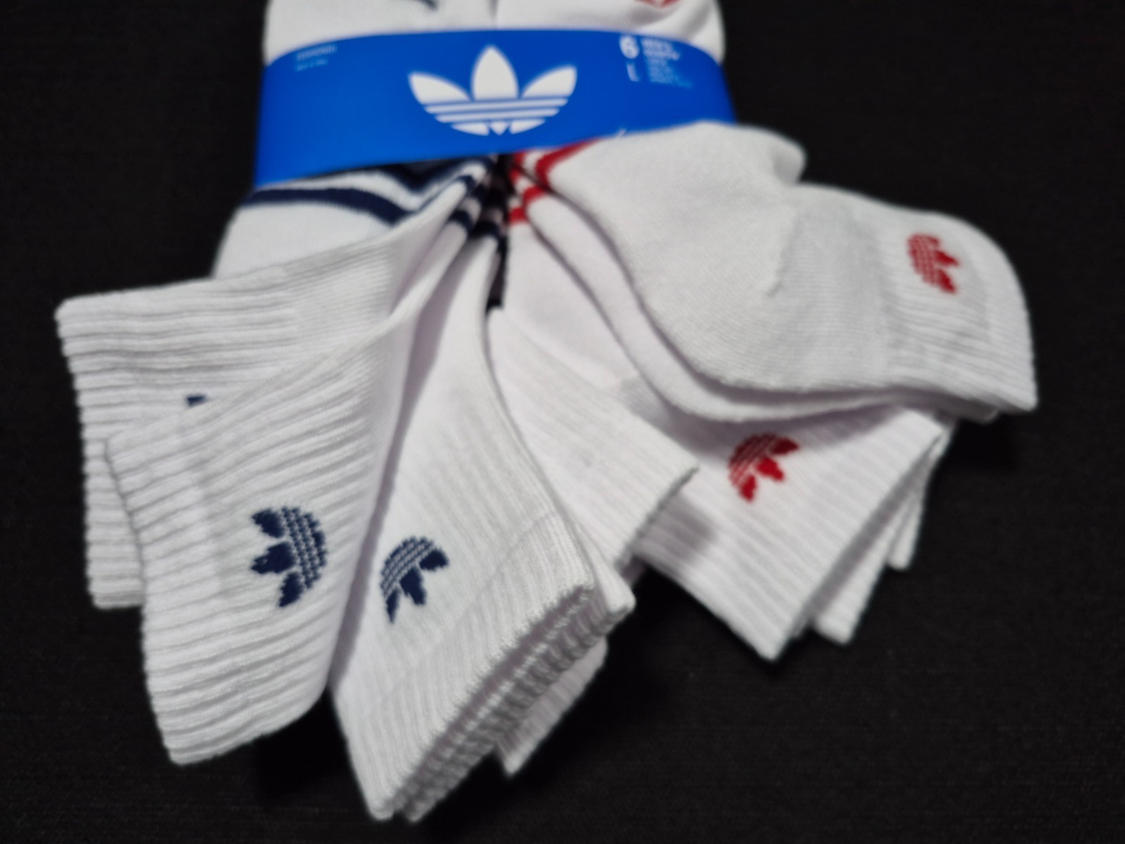 Adidas Men’s – Clima Cool Cushioned Quarter Sports 6 Prs Comfort Socks SZ 8-12