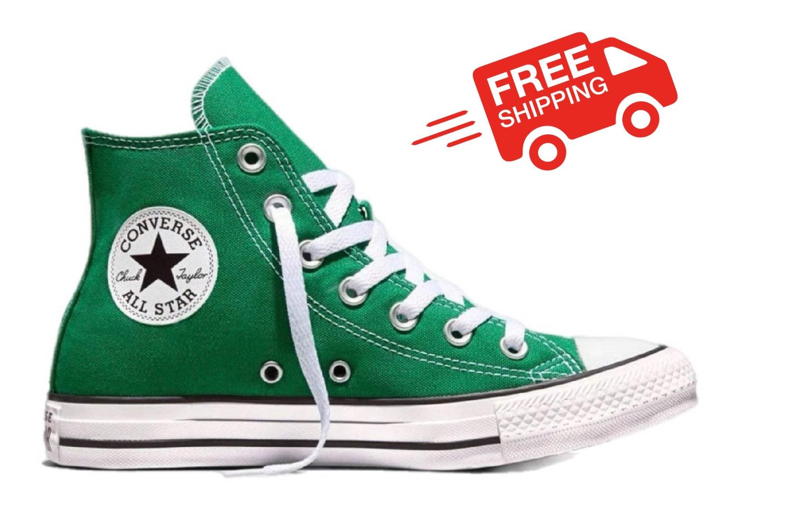 Converse Chuck Taylor All-Star Amazon Green High-Top Sneakers Men Women Unisex