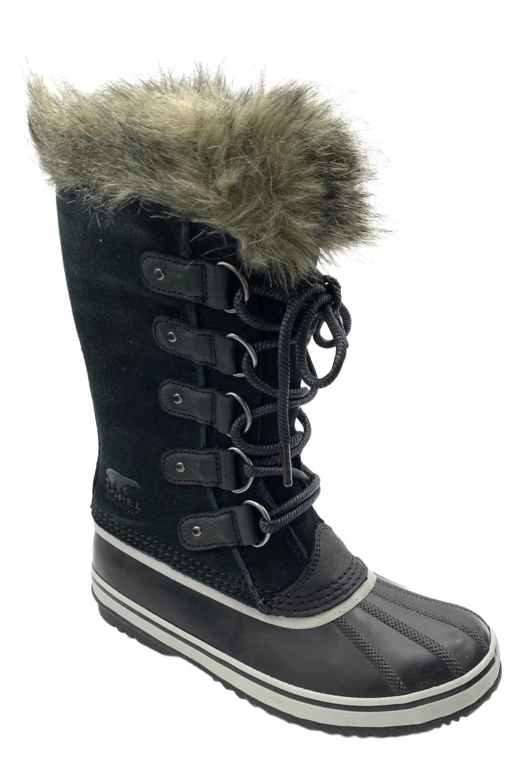 Sorel Womens Joan of Arctic Waterproof Boots Black/Quarry/Noir
