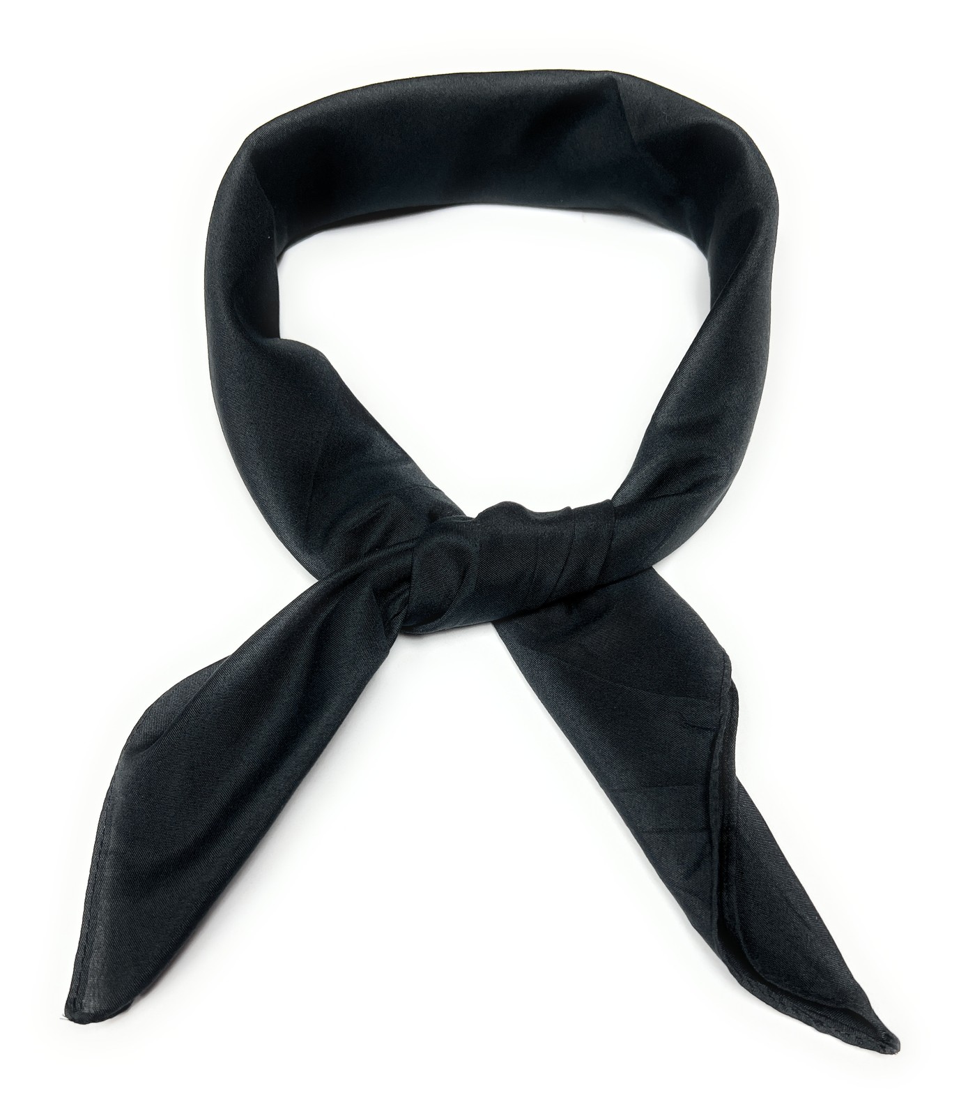 Pack of 12 Solid Ribbon Scarves, Head Neck Pocket Square Scarf