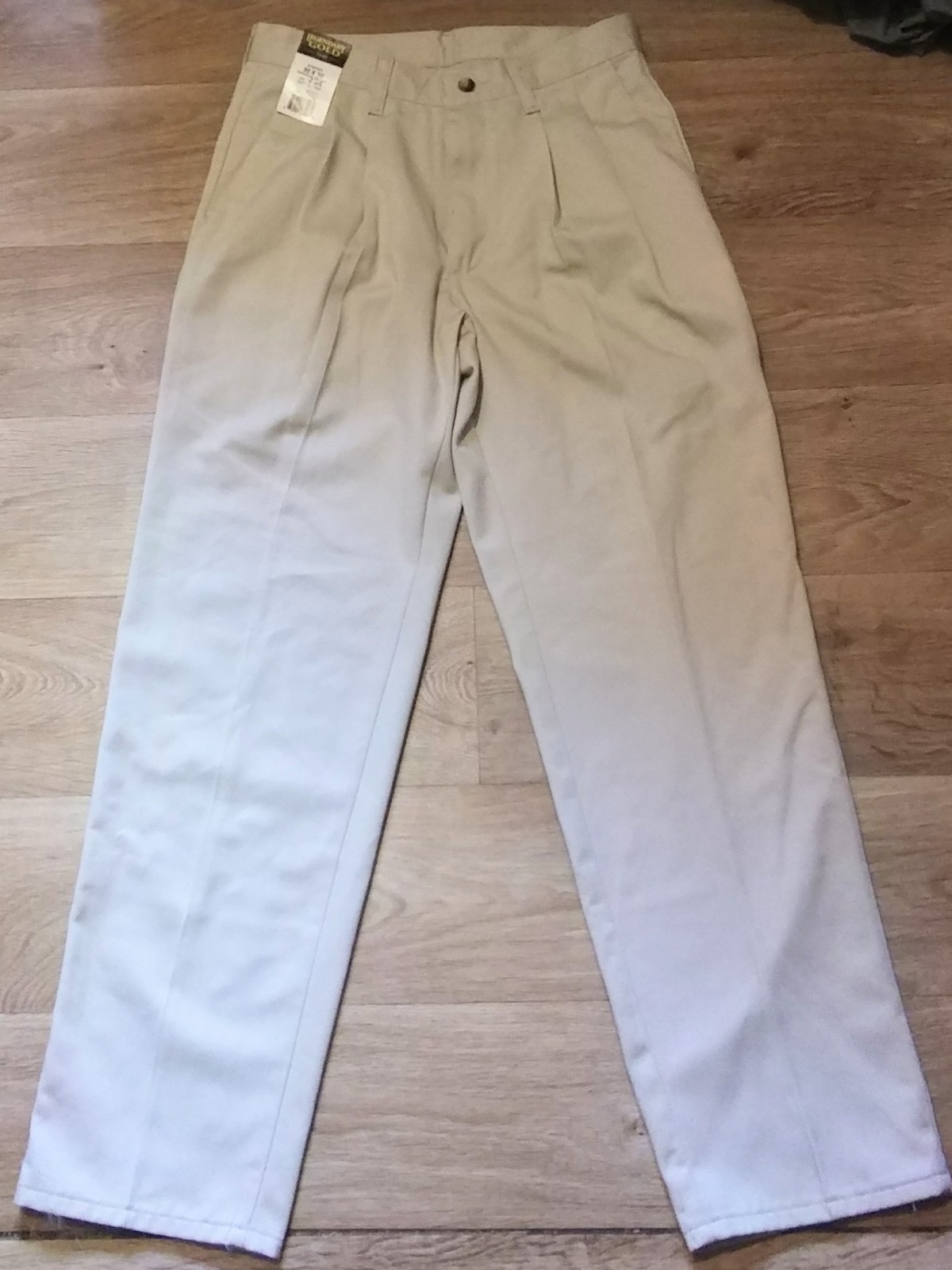 Men’s Wrangler Legendary Gold 4 Pocket Beige Khakis 30 W X 30 L 67500SN