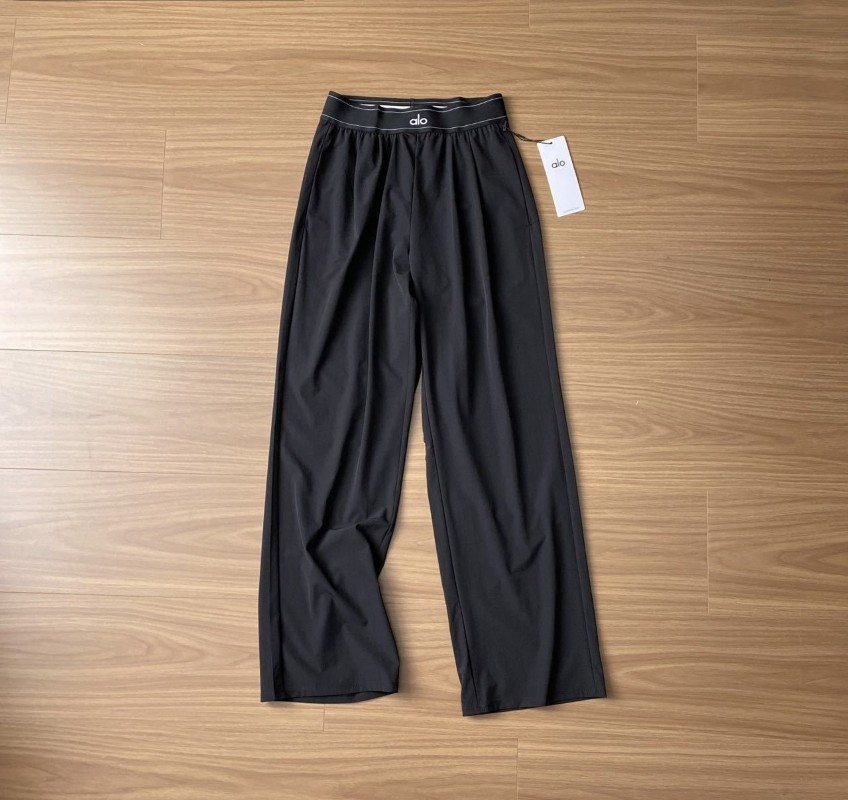 AIo Yoga Suit Up Trouser High Waist Elastic Waistband Fit Pant Women’s Sweatpant