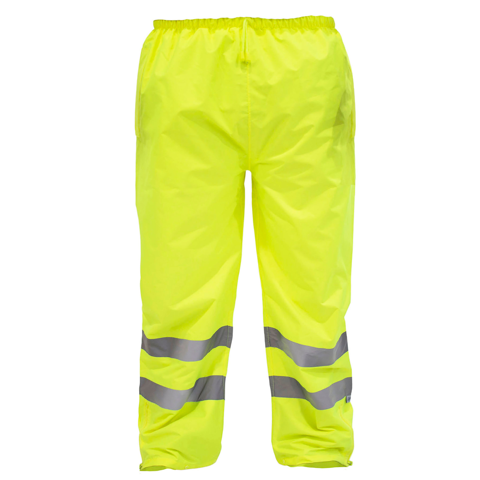 Hi Vis Rain Pants Work Waterproof Reflective High Visibility Safety ANSI