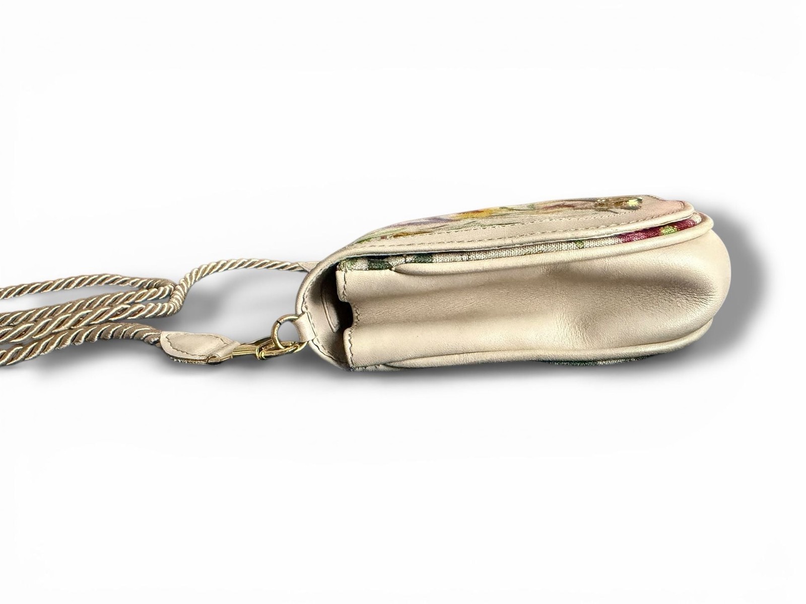 GUCCI Flora Canvas Mini Saddle Crossbody – Michele Era