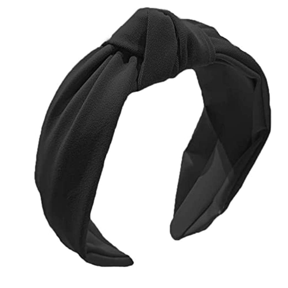 2PCS Headbands for Women, Bow Knotted Wide Headband, Yoga Hair Band Fashion Elas