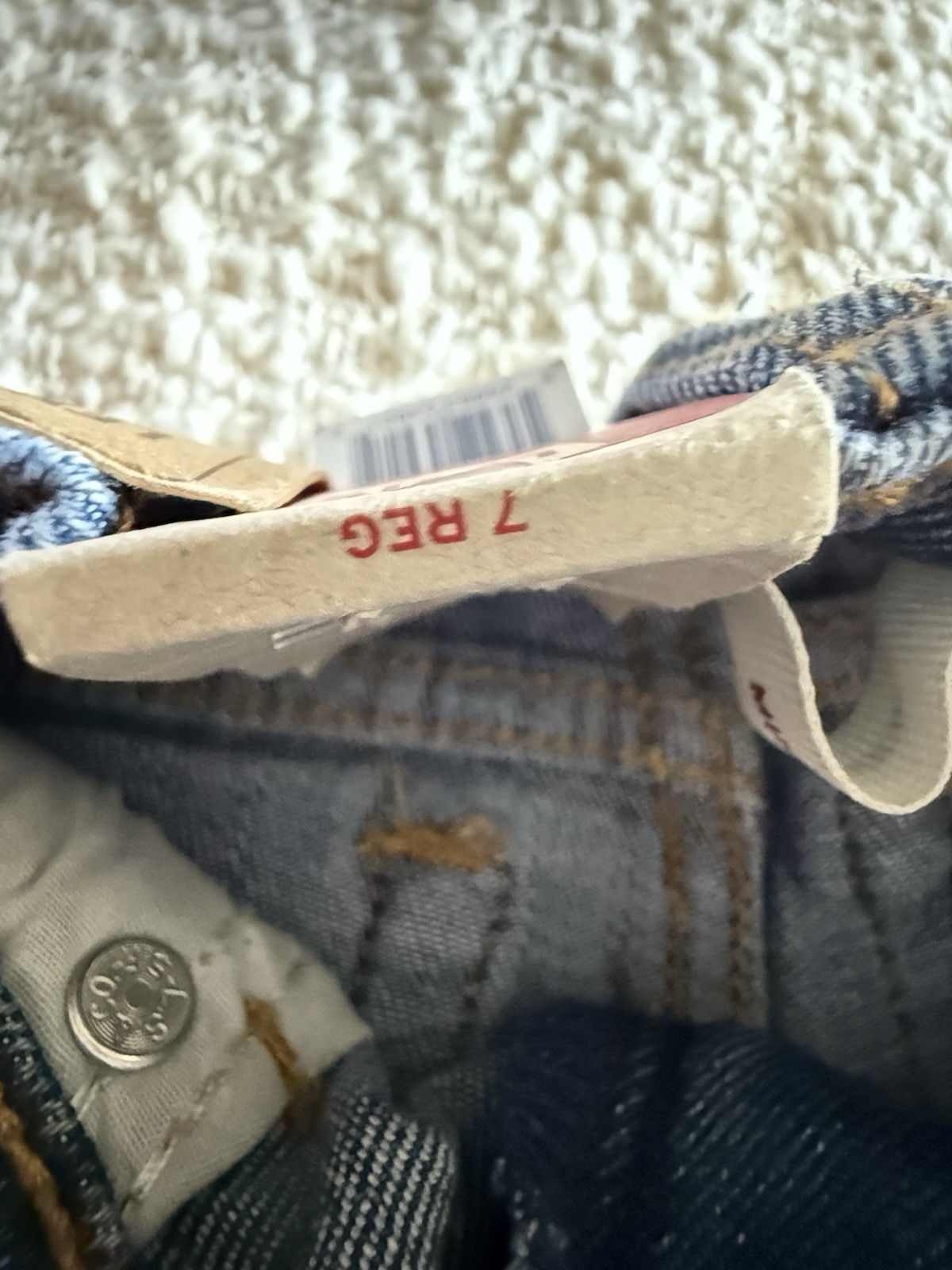Mini Mom Stretch 7 Reg High Rise 7 Reg Levi Jeans Girls NWT Repreve Free Ship