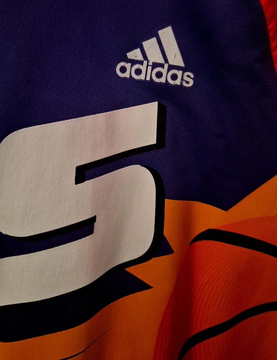 🔥Adidas Pheonix Suns Retro Throwback Vibe Warm-Up Track Jacket -Mens Large🔥