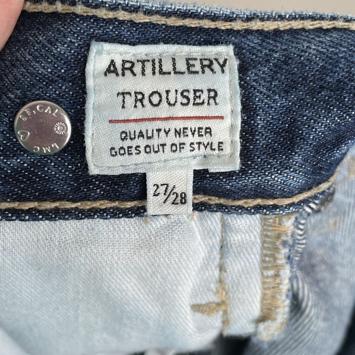 Levi’s Made & Crafted Cropped Artillery Trousers, 27