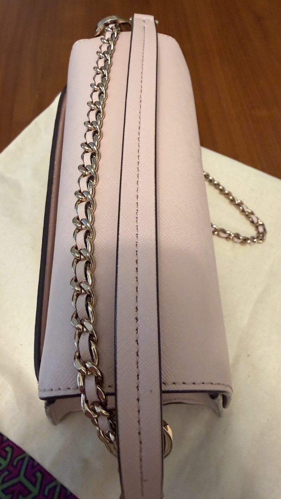 Tory Burch Robinson Convertible Shoulder Bag – Crossbody – Shell Pink